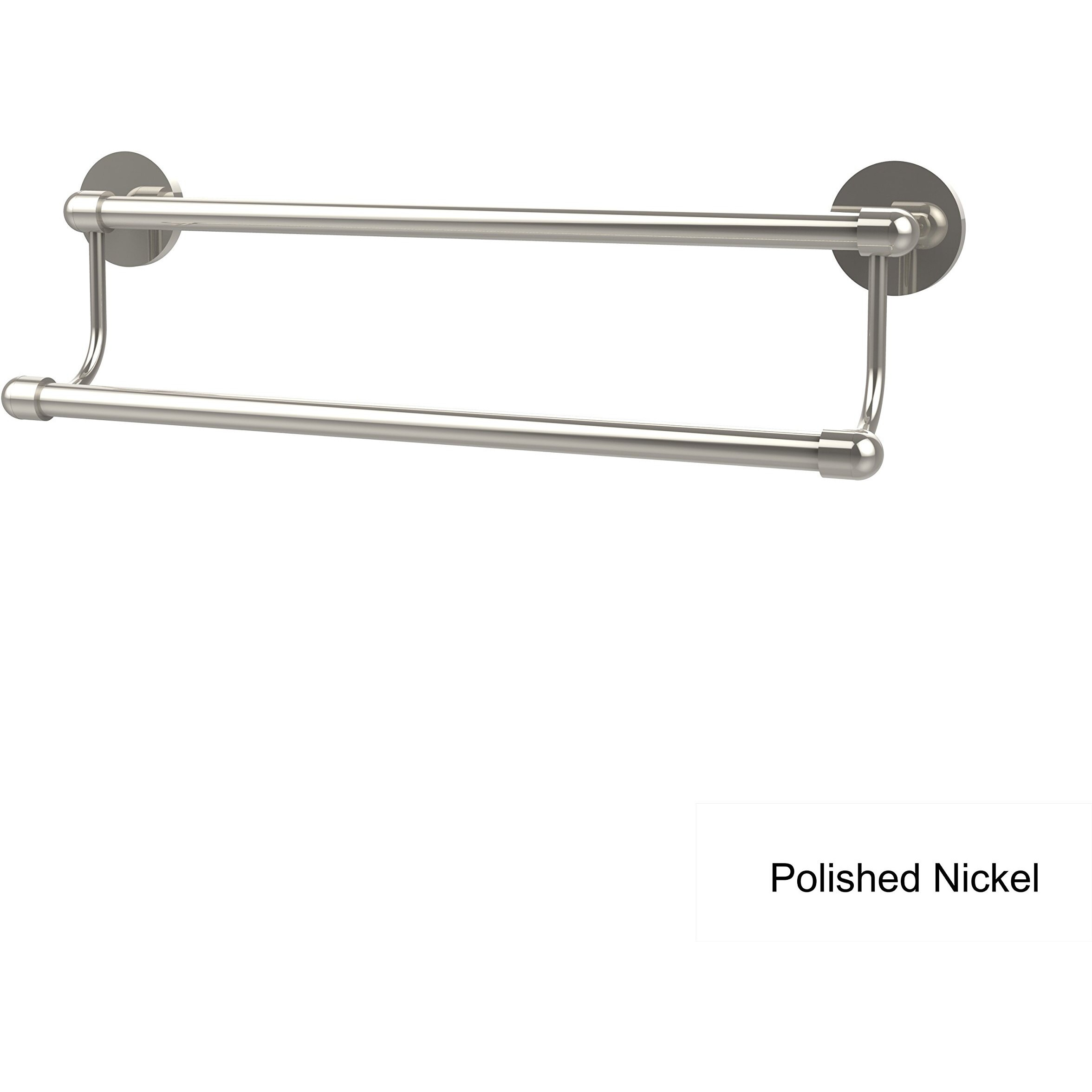 Allied Brass TA-72/30 Tango Collection 30 Inch Double Towel Bar, Polished Nickel