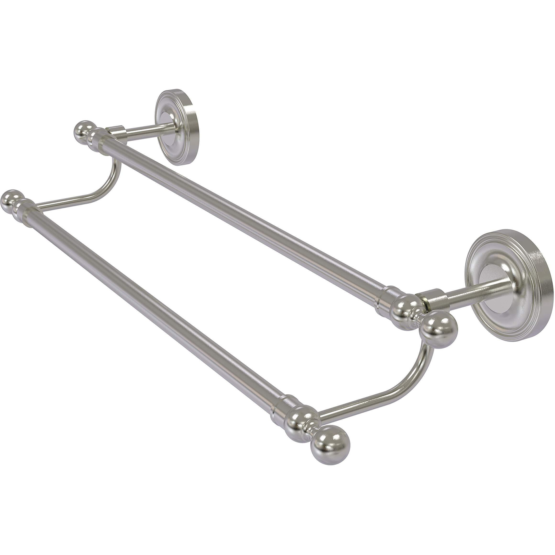 Allied Brass R-72/30 Regal Collection 30 Inch Double Towel Bar, Satin Nickel