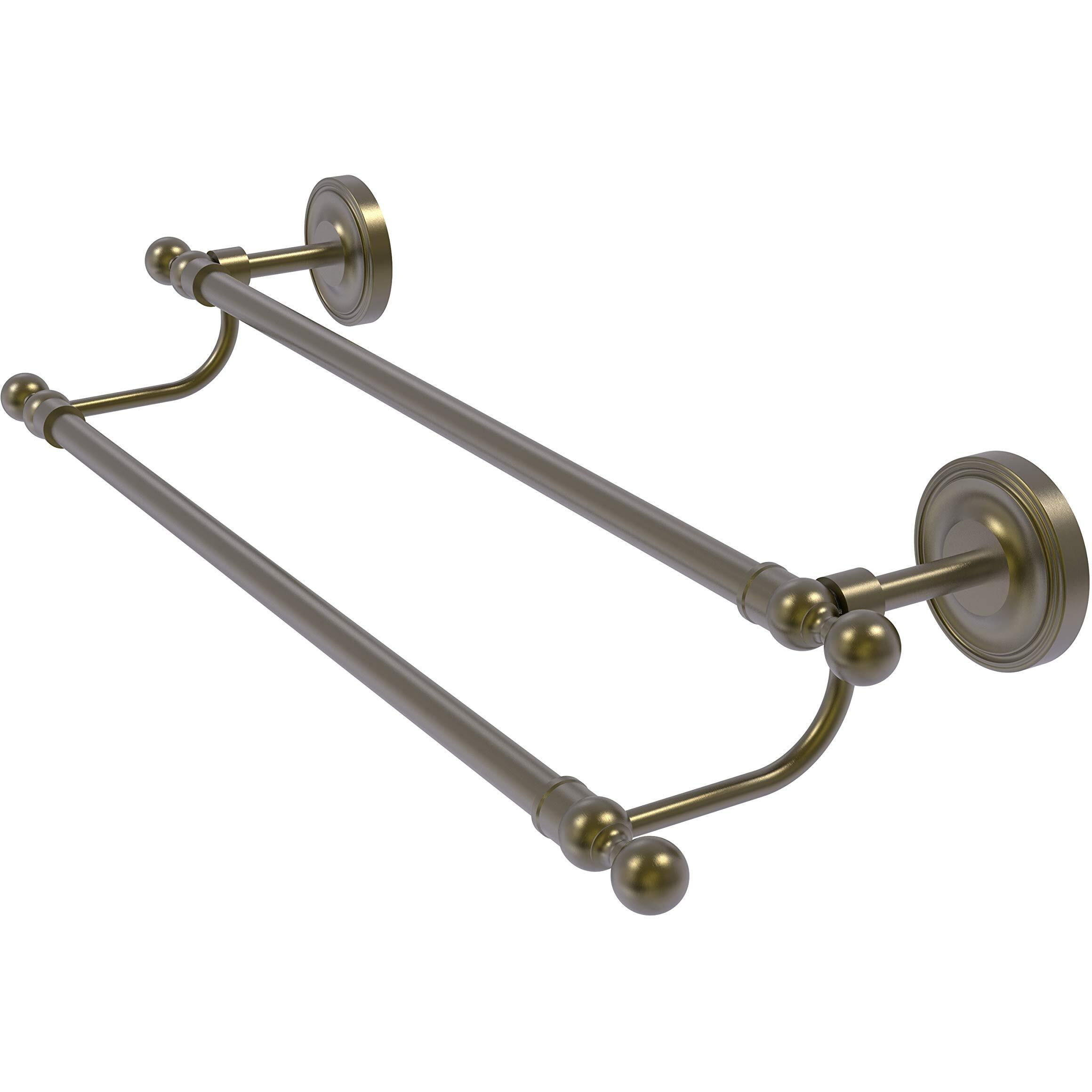 Allied Brass R-72/36 Regal Collection 36 Inch Double Towel Bar, Antique Brass