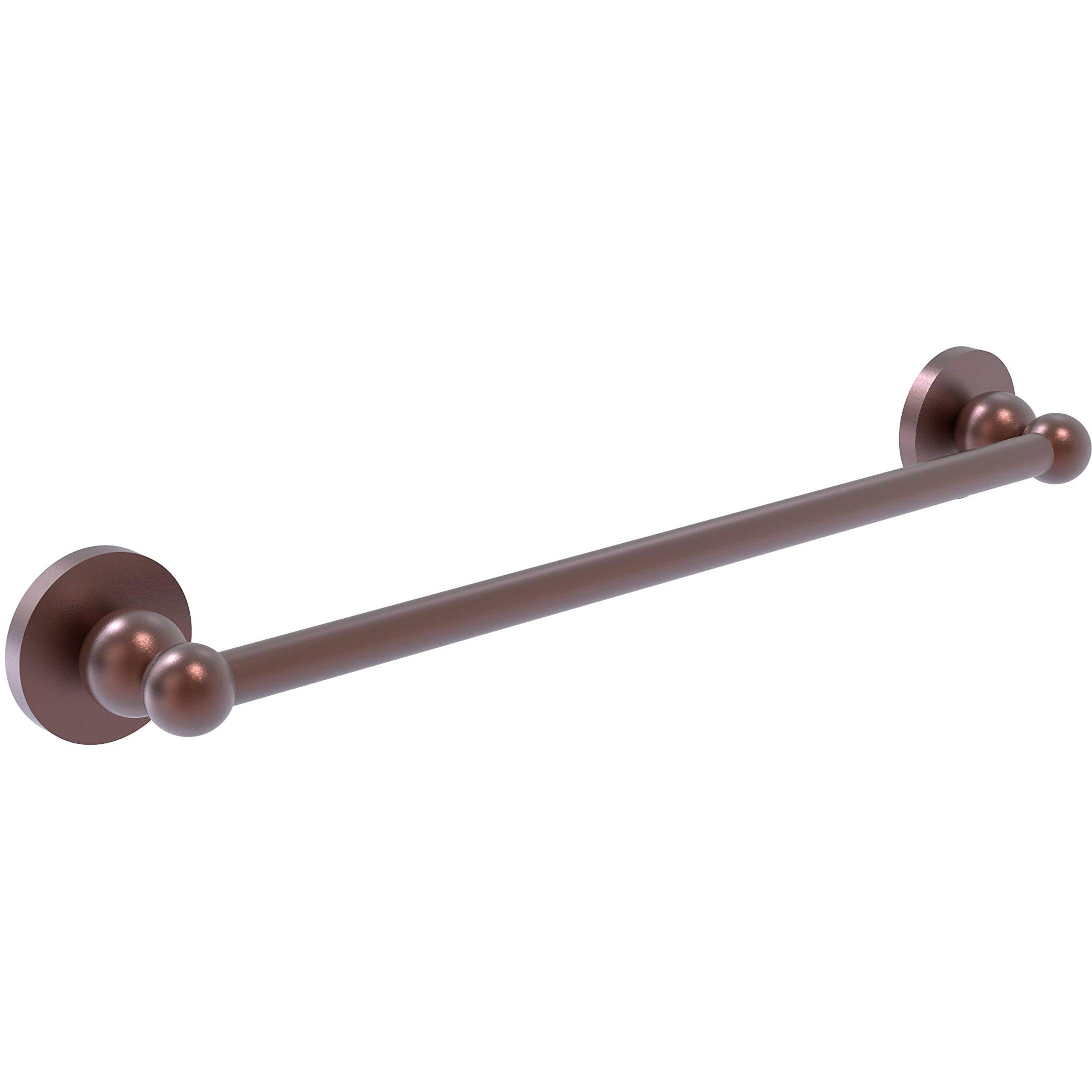 Allied Brass BL-41/18 Bolero Collection 18 Inch Towel Bar, Antique Copper