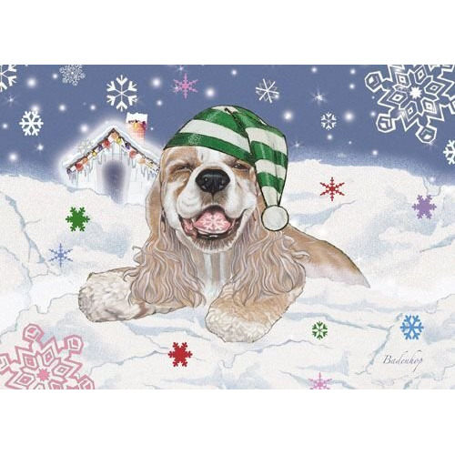 Pipsqueak Productions C539 Mix Dog Holiday Boxed Cards