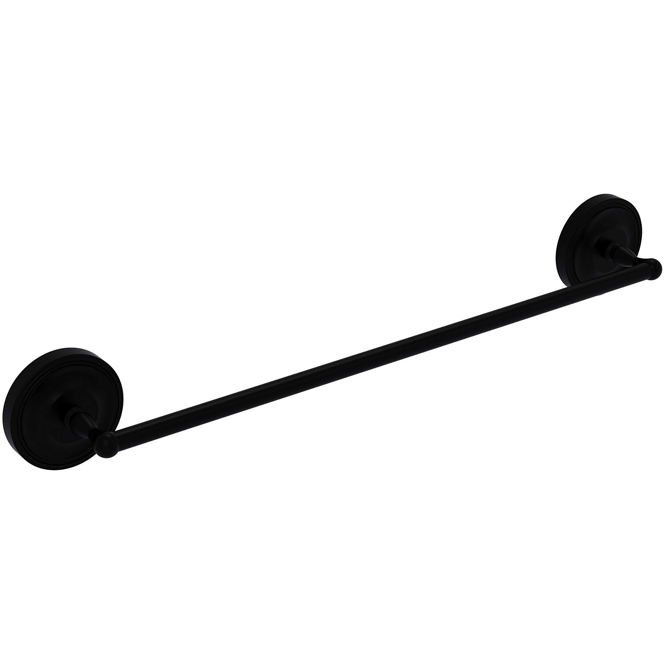 Allied Brass R-31/24 Regal Collection 24 Inch Towel Bar, Matte Black