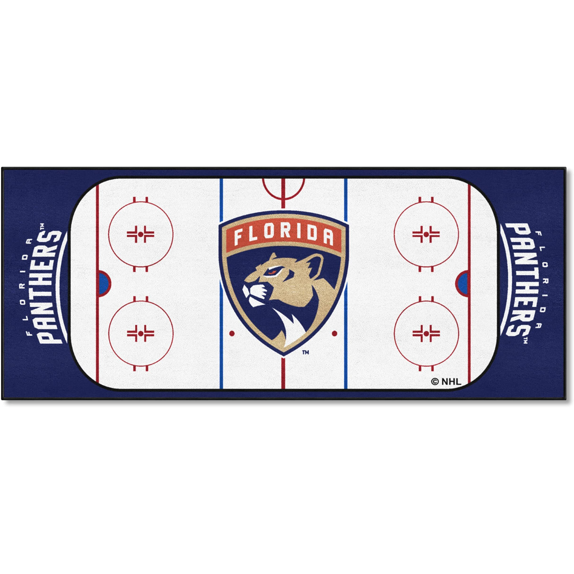 FANMATS 10543 NHL - Florida Panthers Rink Runner - 30in. x 72in.