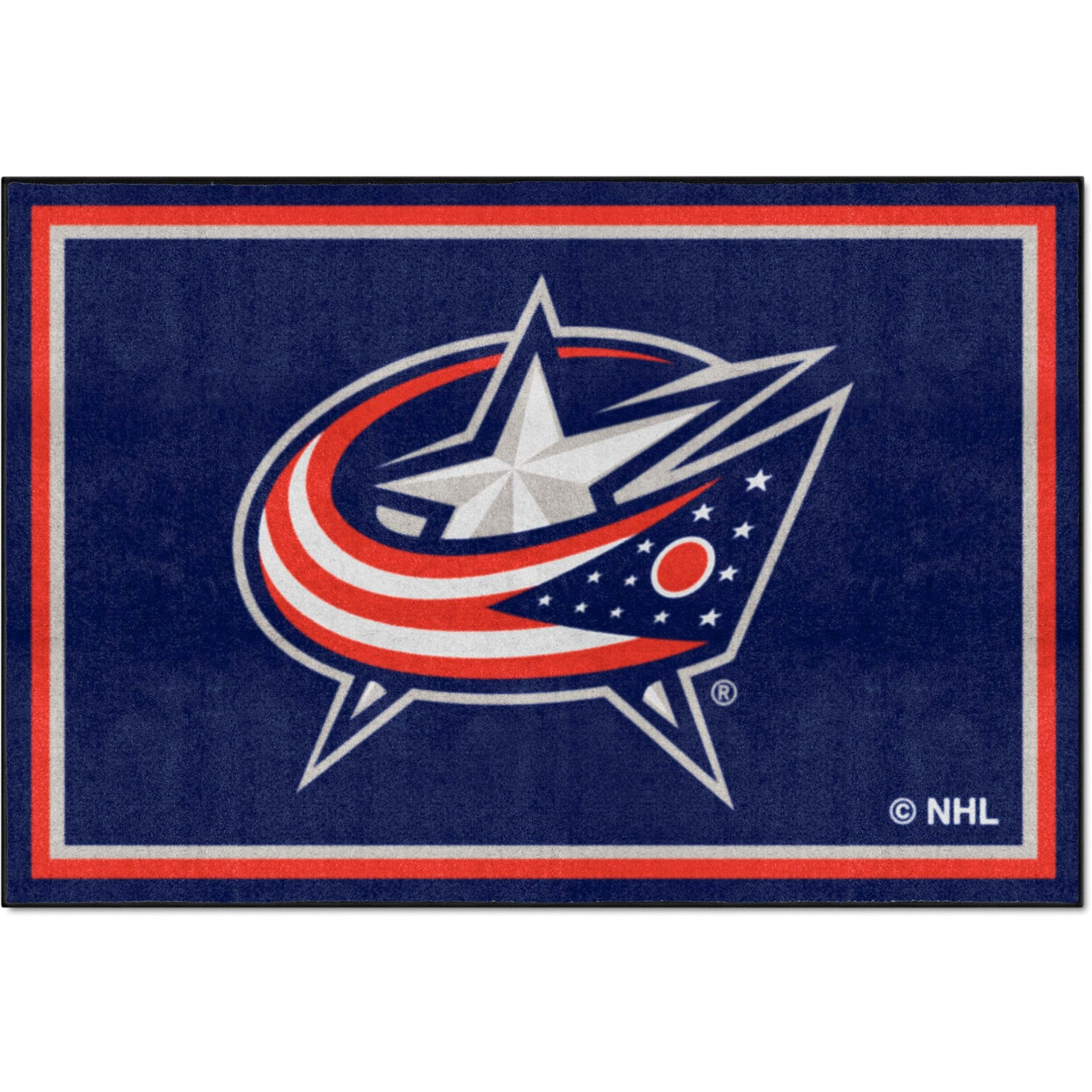 Fanmats 10578 NHL Columbus Blue Jackets Nylon Rug