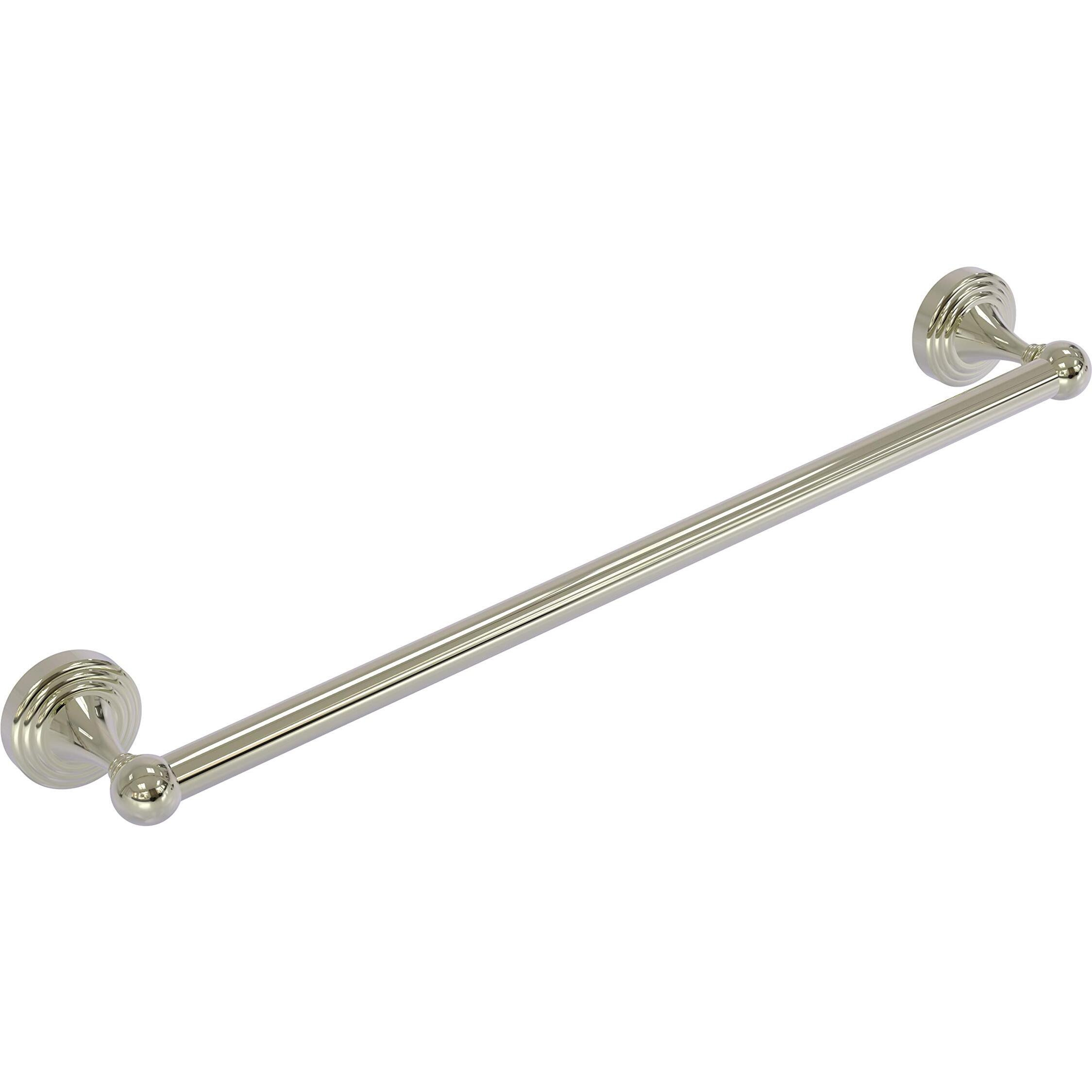 Allied Brass SG-41/30 Sag Harbor Collection 30 Inch Towel Bar, Polished Nickel