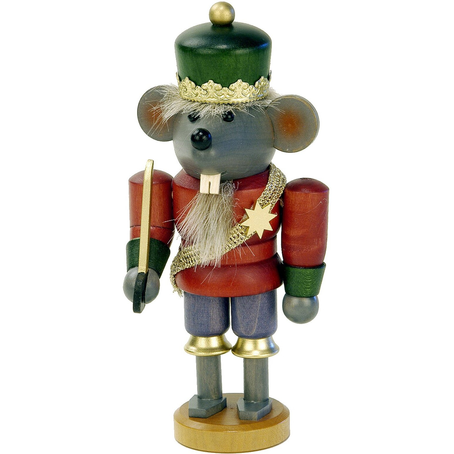 Alexander Taron Importer 32-612 Christian ULBRICHT Nutcracker-Mouse King, Multi