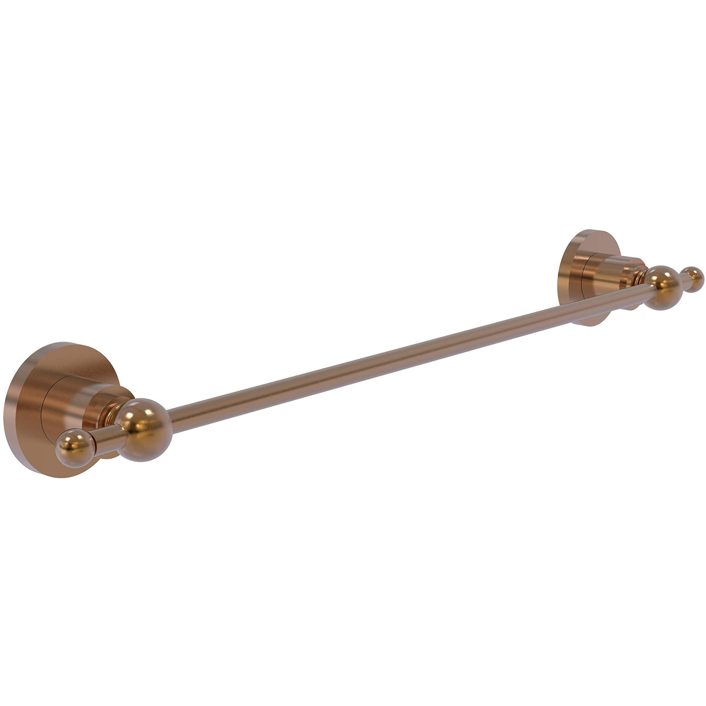 Allied Brass AP-41/24 Astor Place Collection 24 Inch Towel Bar, Brushed Bronze