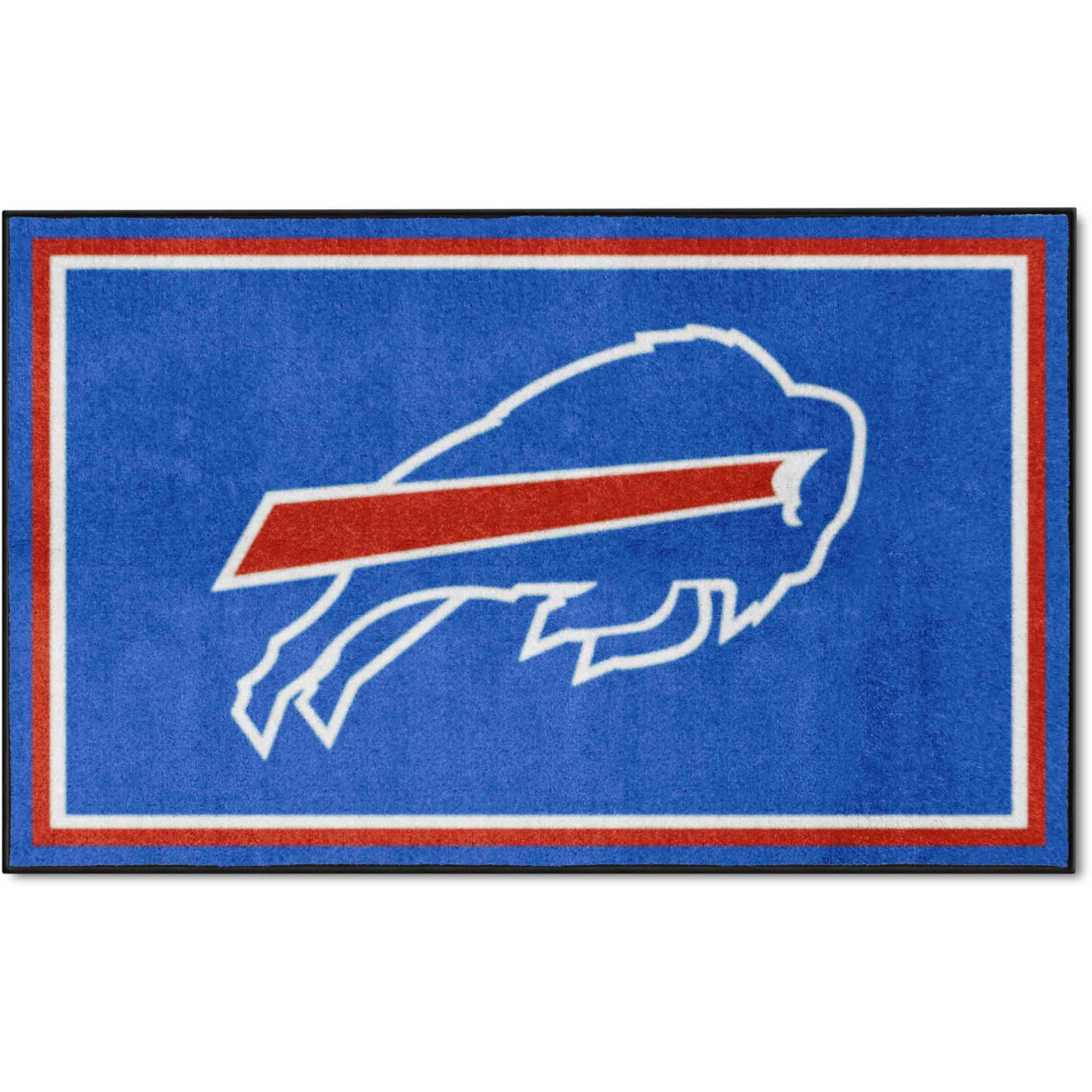 FANMATS - 6563 NFL Buffalo Bills Nylon Face 4X6 Plush Rug 46 x72