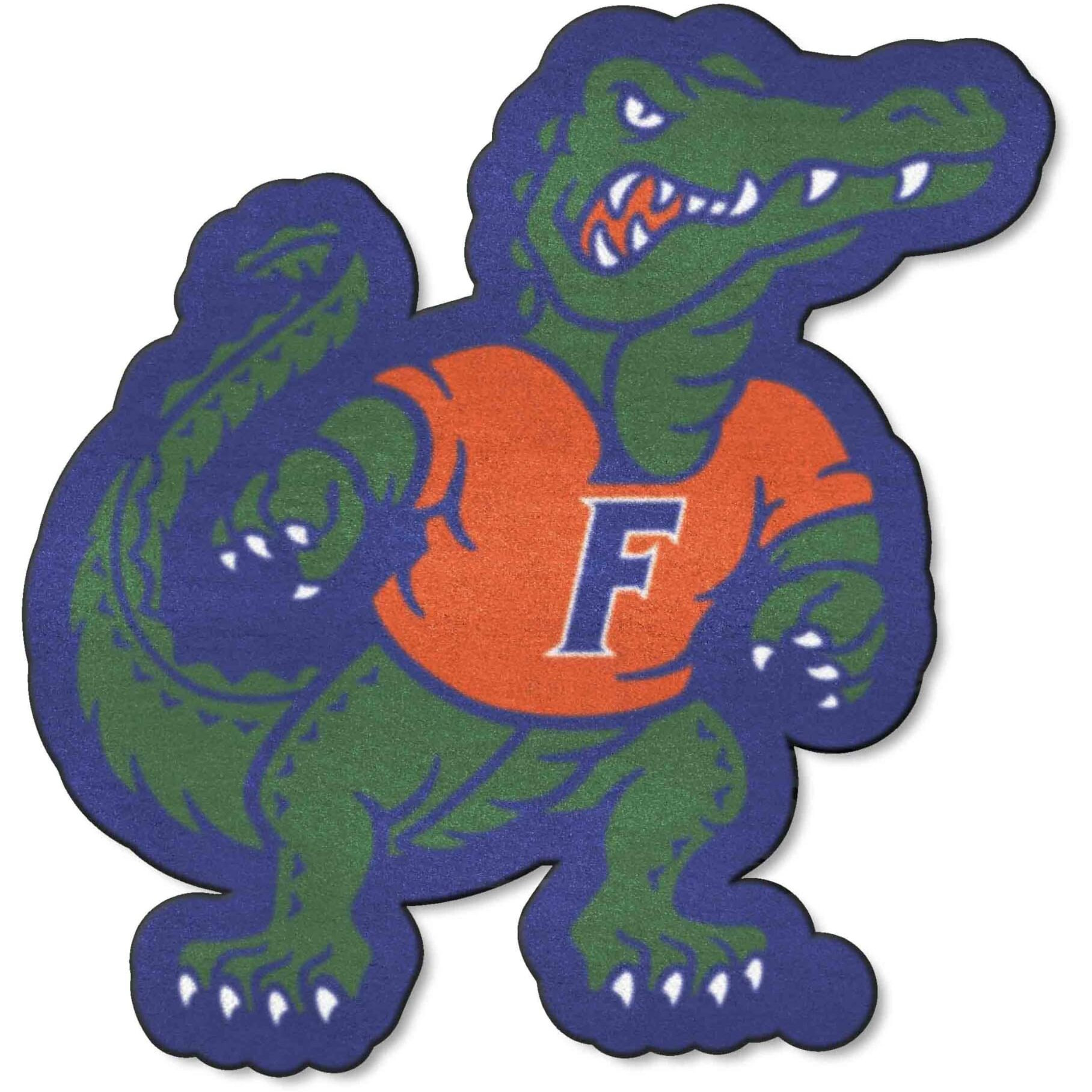 Fanmats 8316 University of Florida Gators Nylon Mascot Shaped Rug