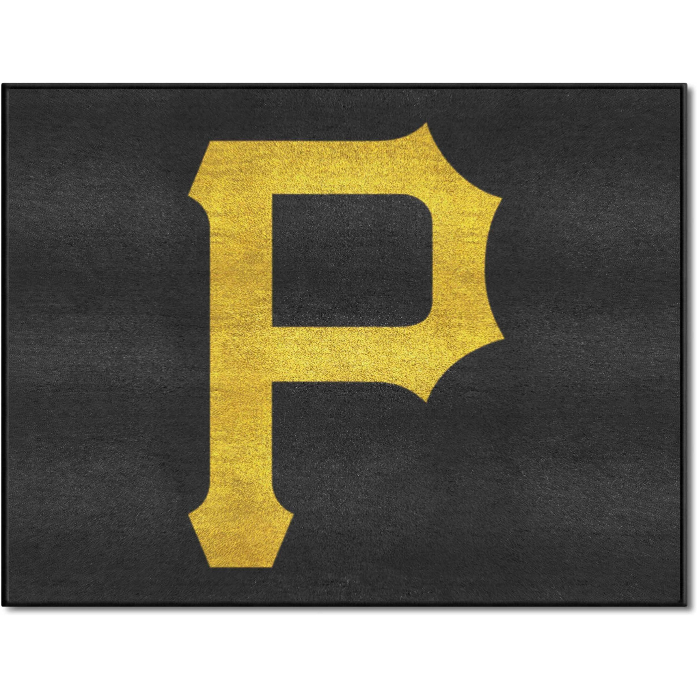 FANMATS 6495 MLB - Pittsburgh Pirates All-Star Mat | Black | 33.75 x42.5  | P Primary Cap Logo