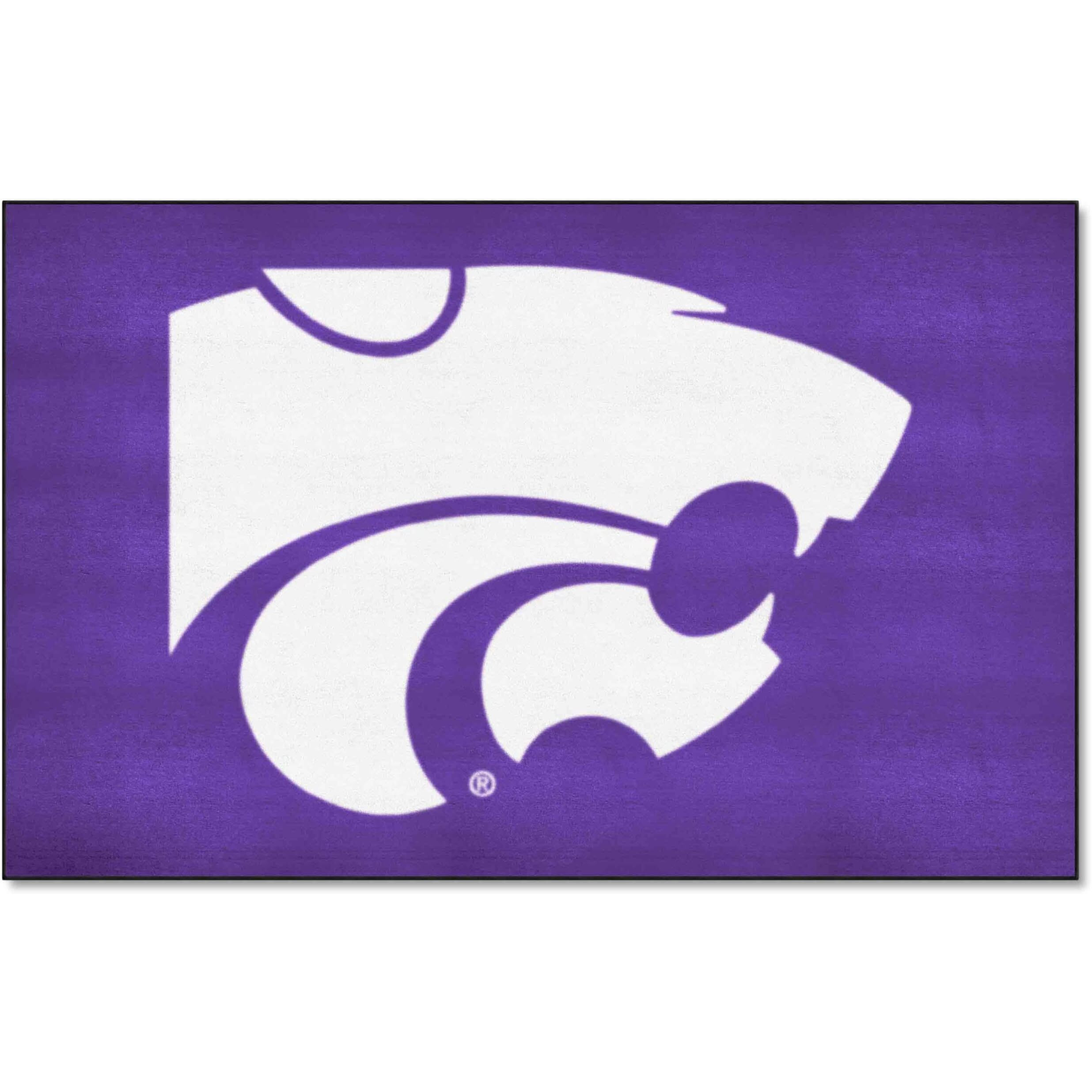 FANMATS 3736 Kansas State Wildcats Ulti-Mat Rug - 5ft. x 8ft. | Sports Fan Area Rug, Home Decor Rug and Tailgating Mat