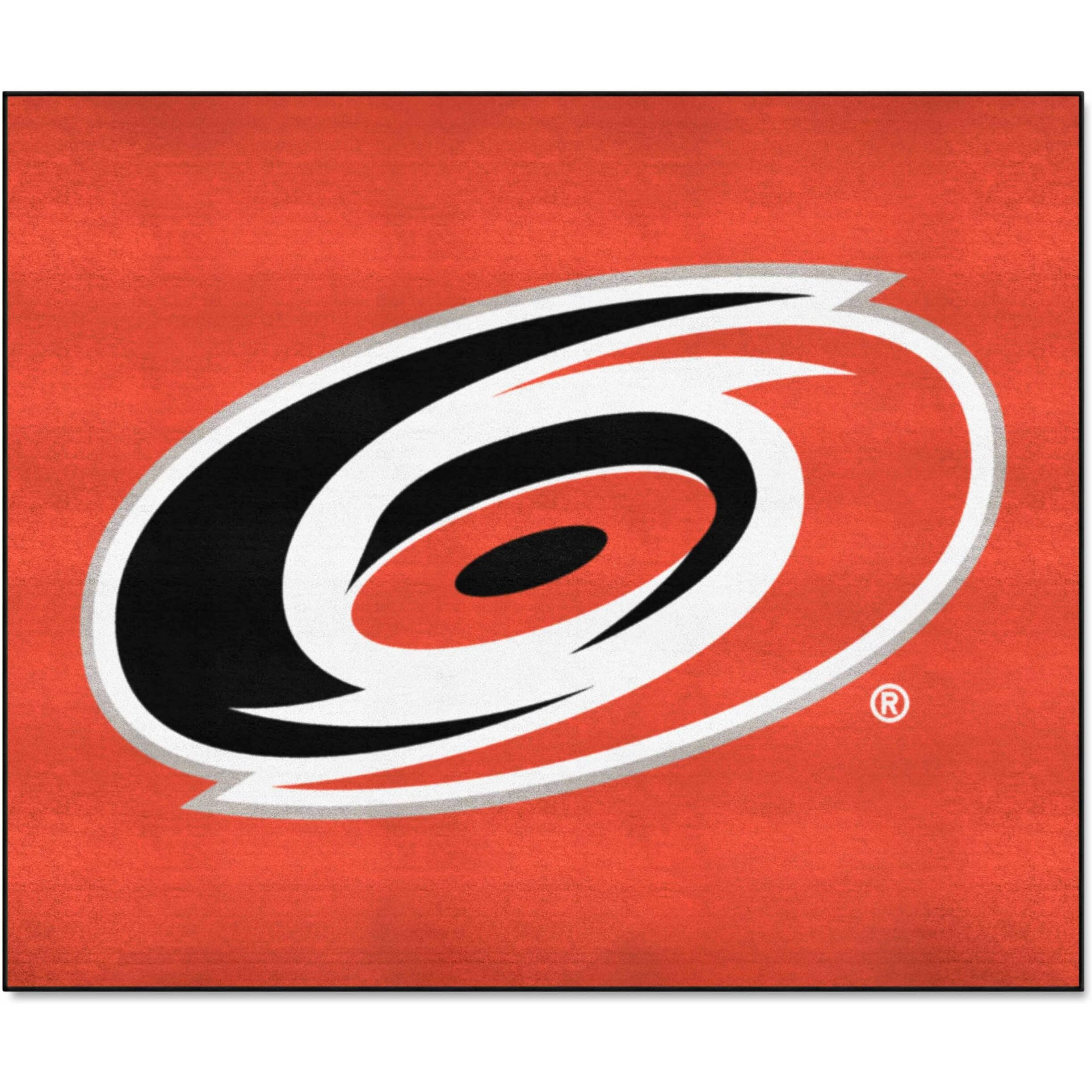 FANMATS 10526 Carolina Hurricanes Tailgater Rug - 5ft. x 6ft. Sports Fan Area Rug, Home Decor Rug and Tailgating Mat