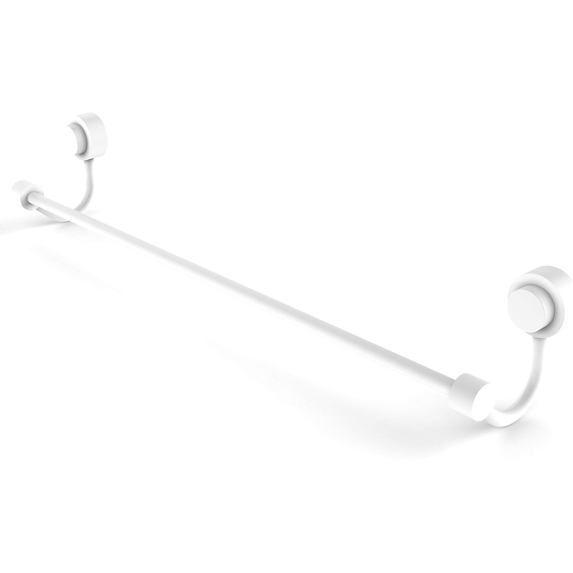 Allied Brass 421/36 Venus Collection 36 Inch Towel Bar, Matte White