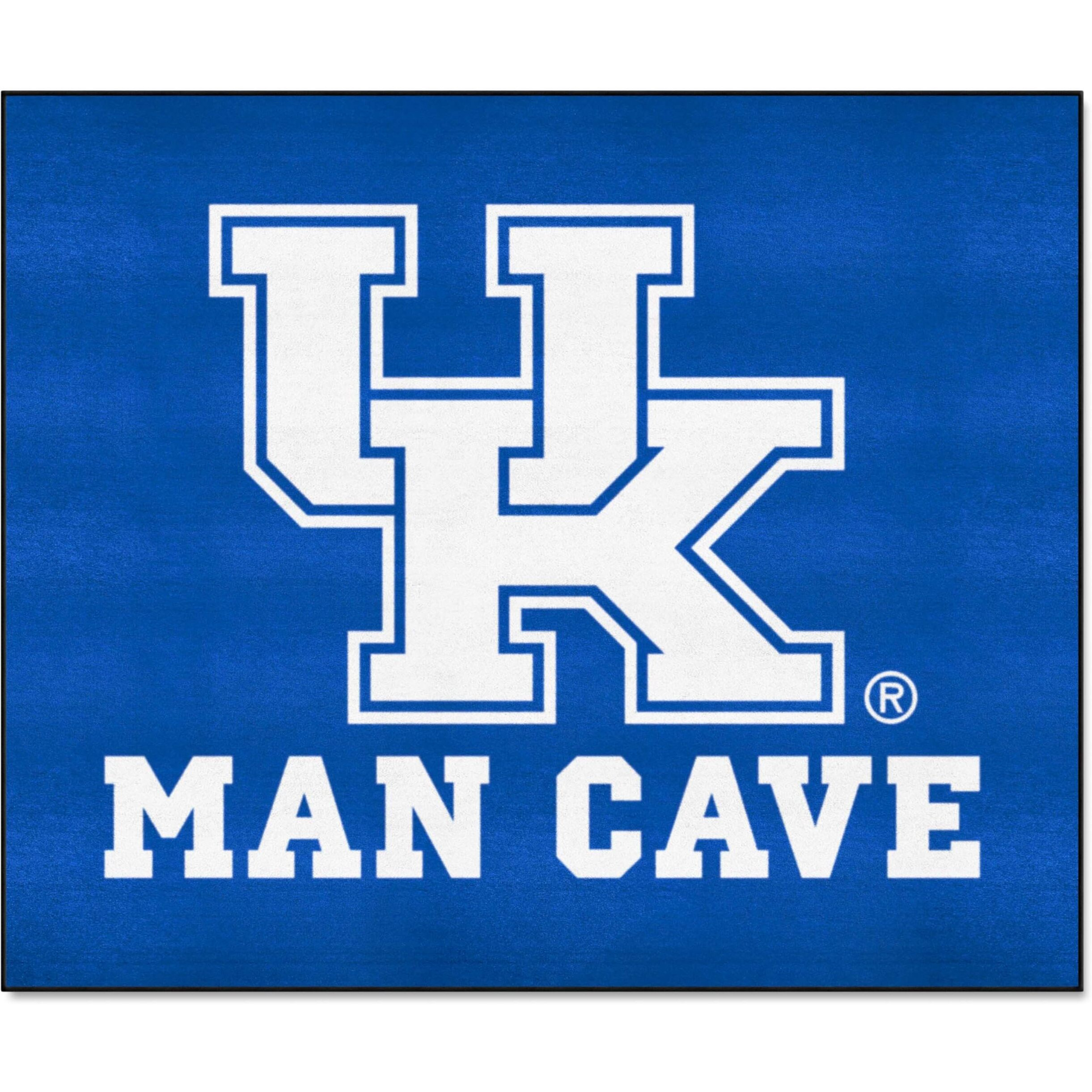 FANMATS 14654 Kentucky Wildcats Man Cave Tailgater Rug - 5ft. x 6ft. Sports Fan Area Rug, Home Decor Rug and Tailgating Mat