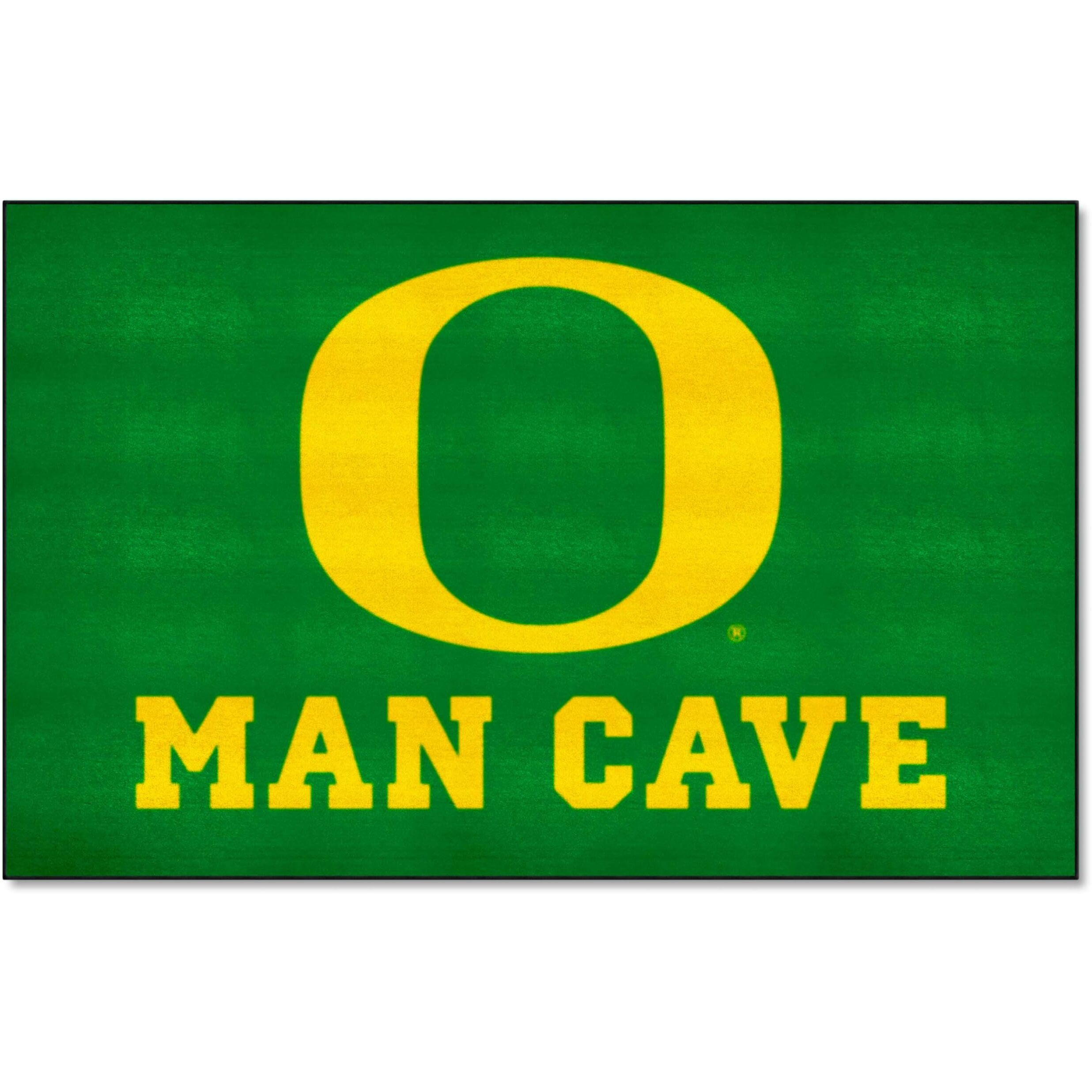 FANMATS 14691 Oregon Ducks Man Cave UltiMat Rug - 5ft. x 8ft. | Sports Fan Area Rug, Home Decor Rug and Tailgating Mat