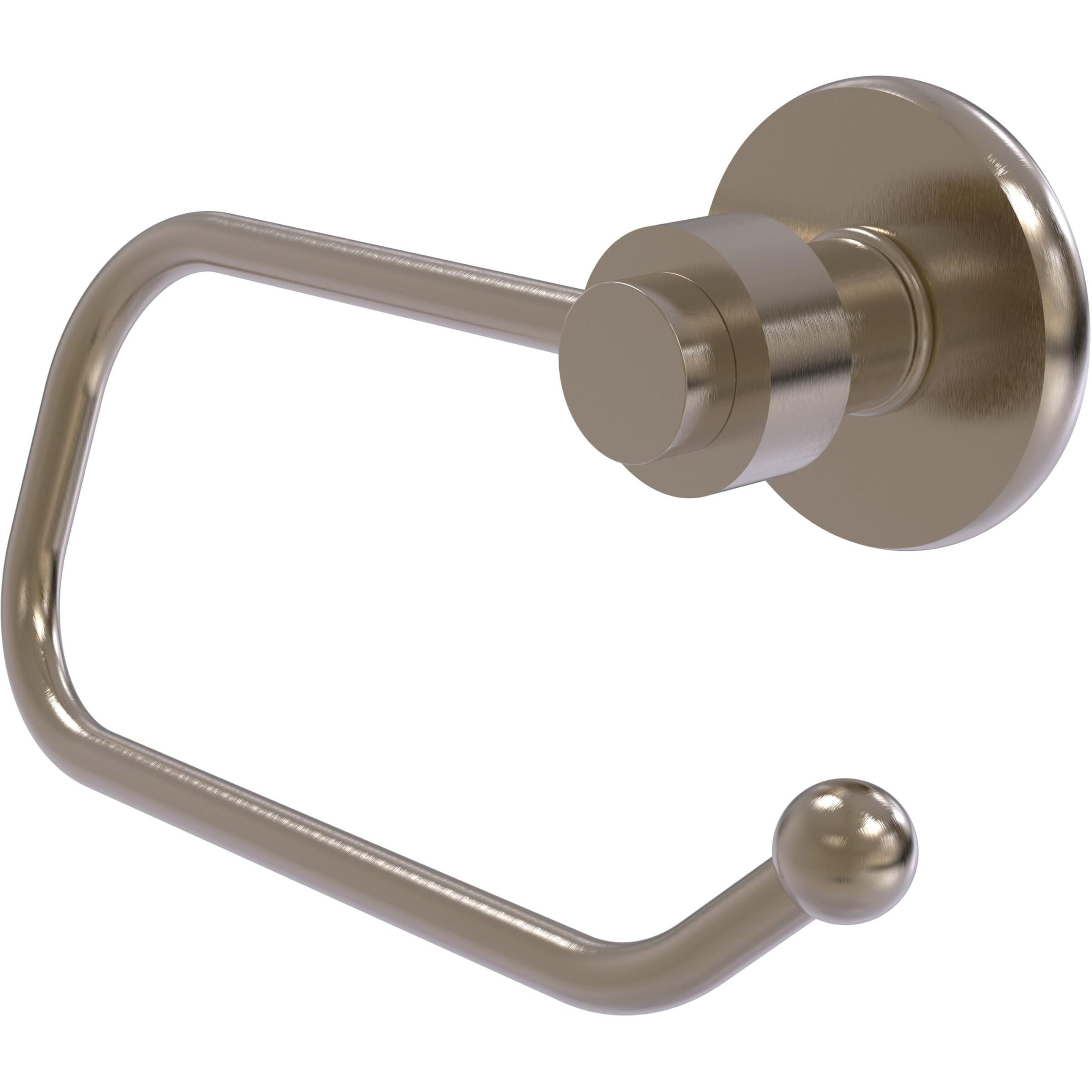 Allied Brass 924E-PEW Mercury Collection European Style Tissue Toilet Paper Holder, Antique Pewter