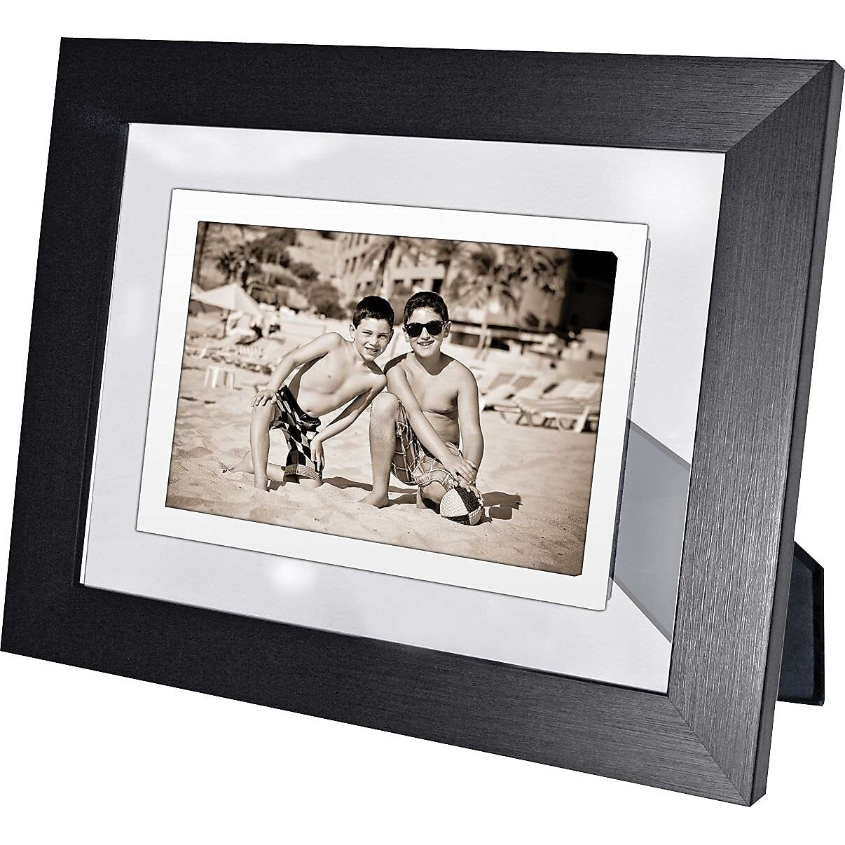 Natico 60-1257 Infinity Floating Frame 5-Inch x 7-Inch Wooden Picture Frames