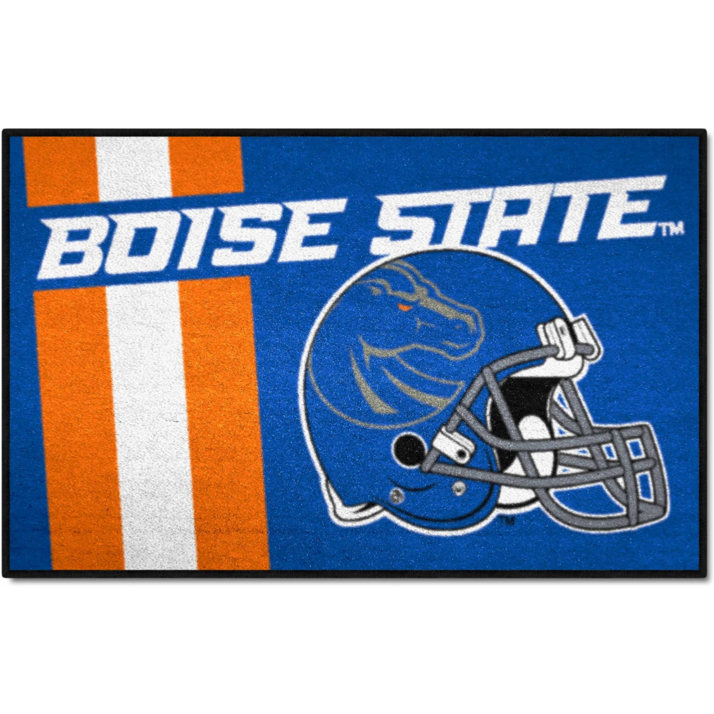 FANMATS 18734 Boise State Broncos Starter Mat Accent Rug - 19in. x 30in. | Sports Fan Home Decor Rug and Tailgating Mat Uniform Design