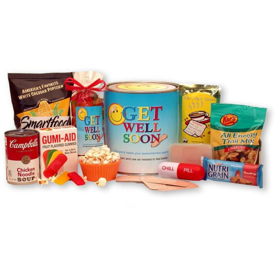 Gift Basket Drop Shipping Get Well Soon Gift Pail