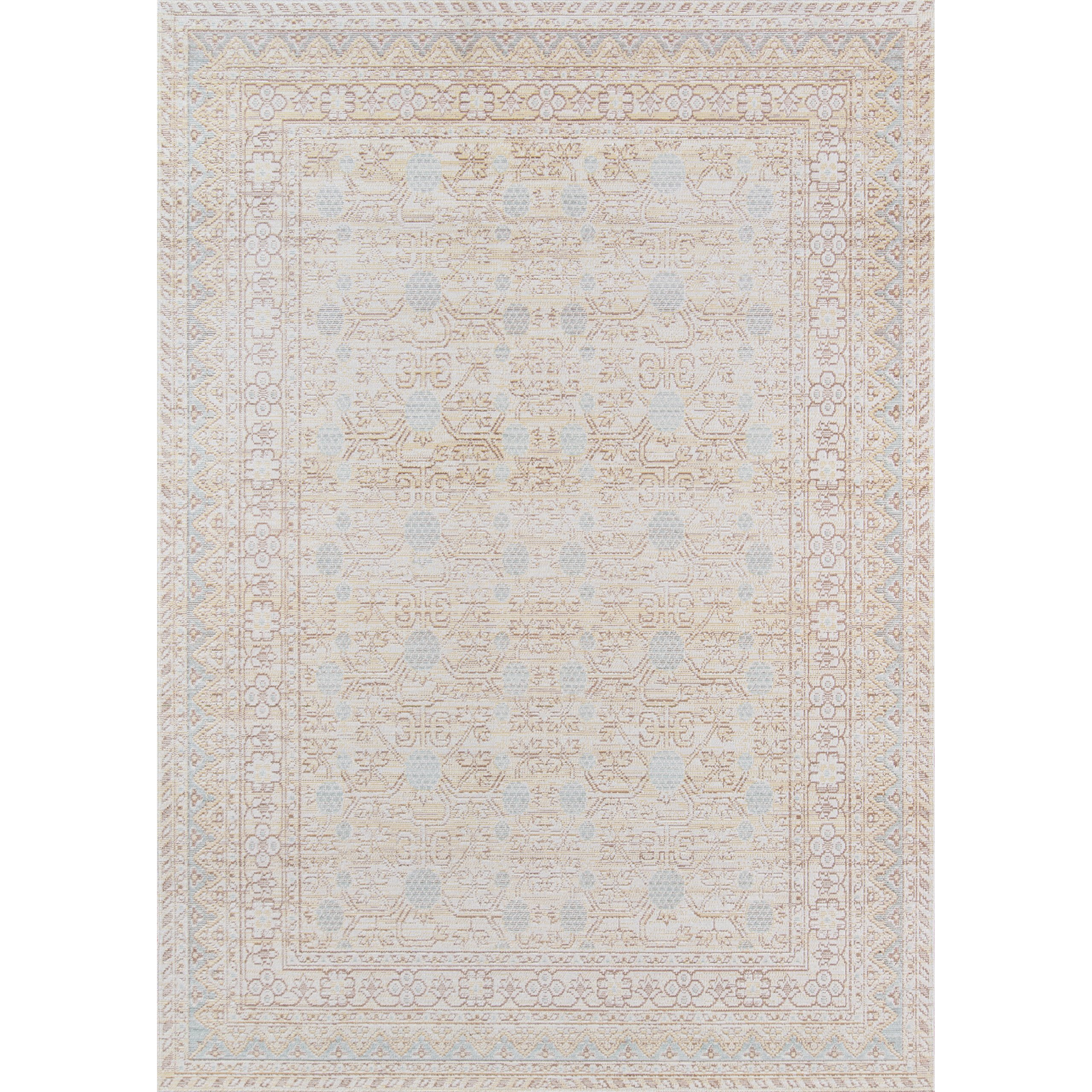 Momeni Rugs Isabella Traditional Oriental Flat Weave Area Rug, 7'10  x 10'6 , Blue