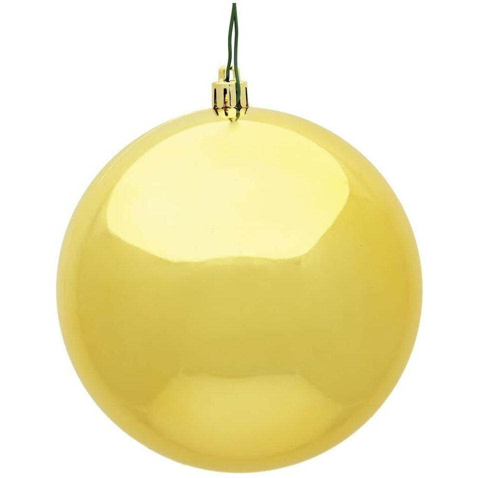 Vickerman Honey Gold Ball Ornament