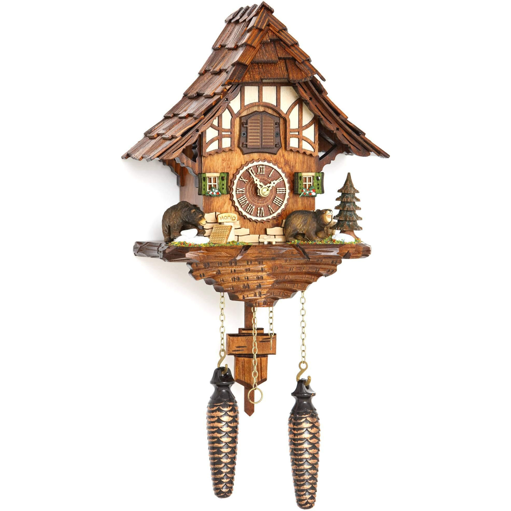 Ridgeway Hermle 54000 Baiersdorf Black Forest Cuckoo Clock