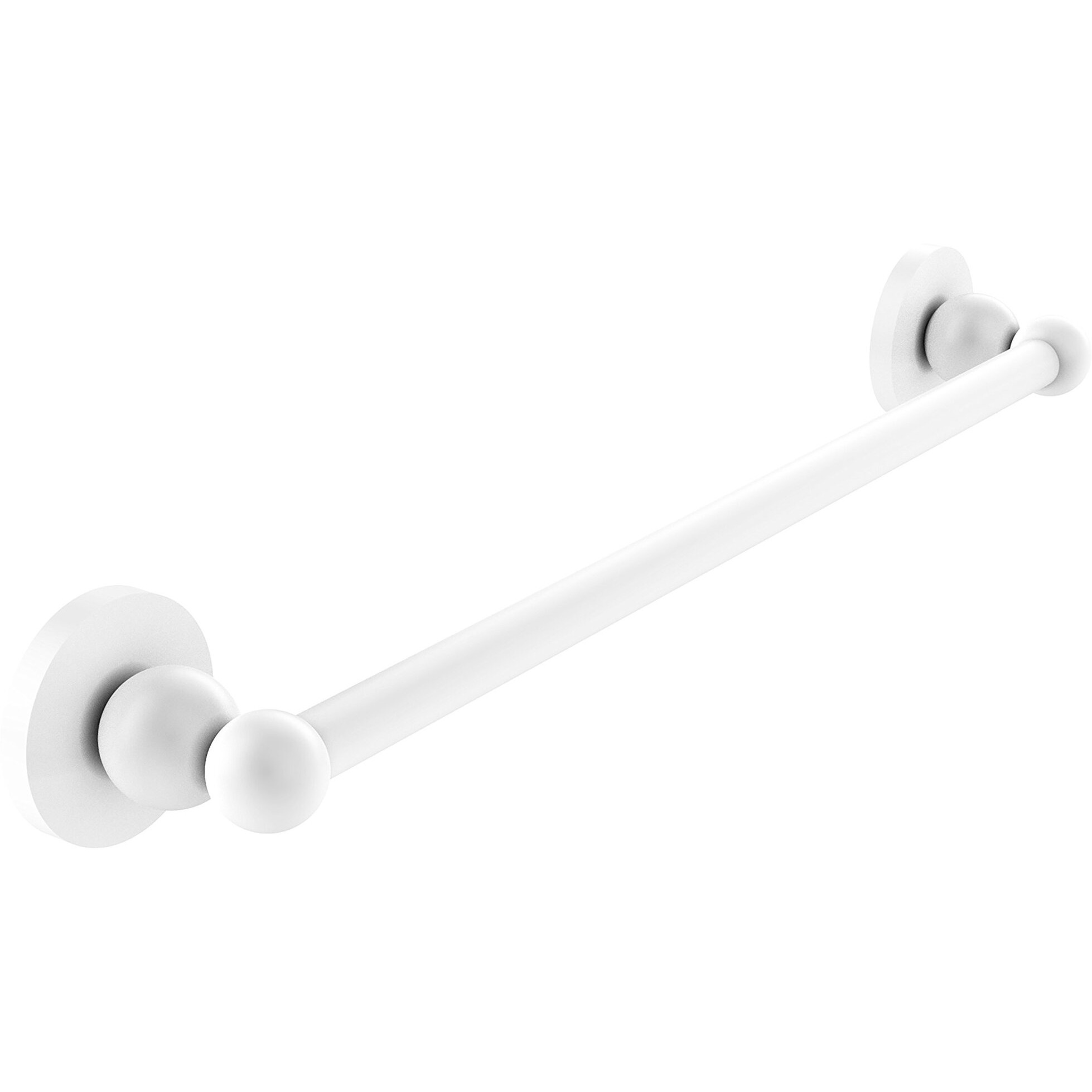 Allied Brass BL-41/30 Bolero Collection 30 Inch Towel Bar, Matte White