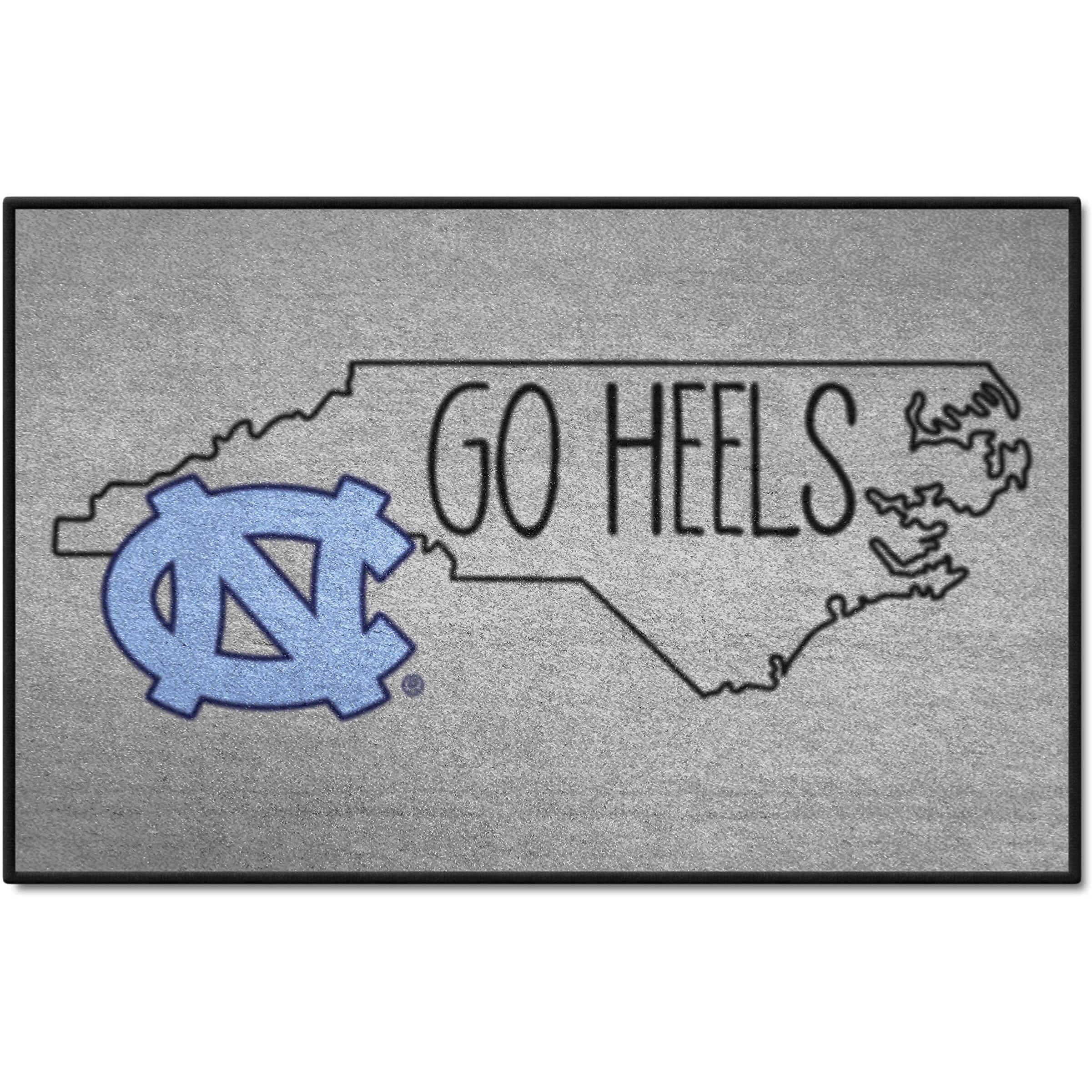 FANMATS 21177 NCAA - North Carolina Tar Heels Southern Style Starter Mat Accent Rug - 19in. x 30in. | Sports Fan Home Decor Rug and Tailgating Mat