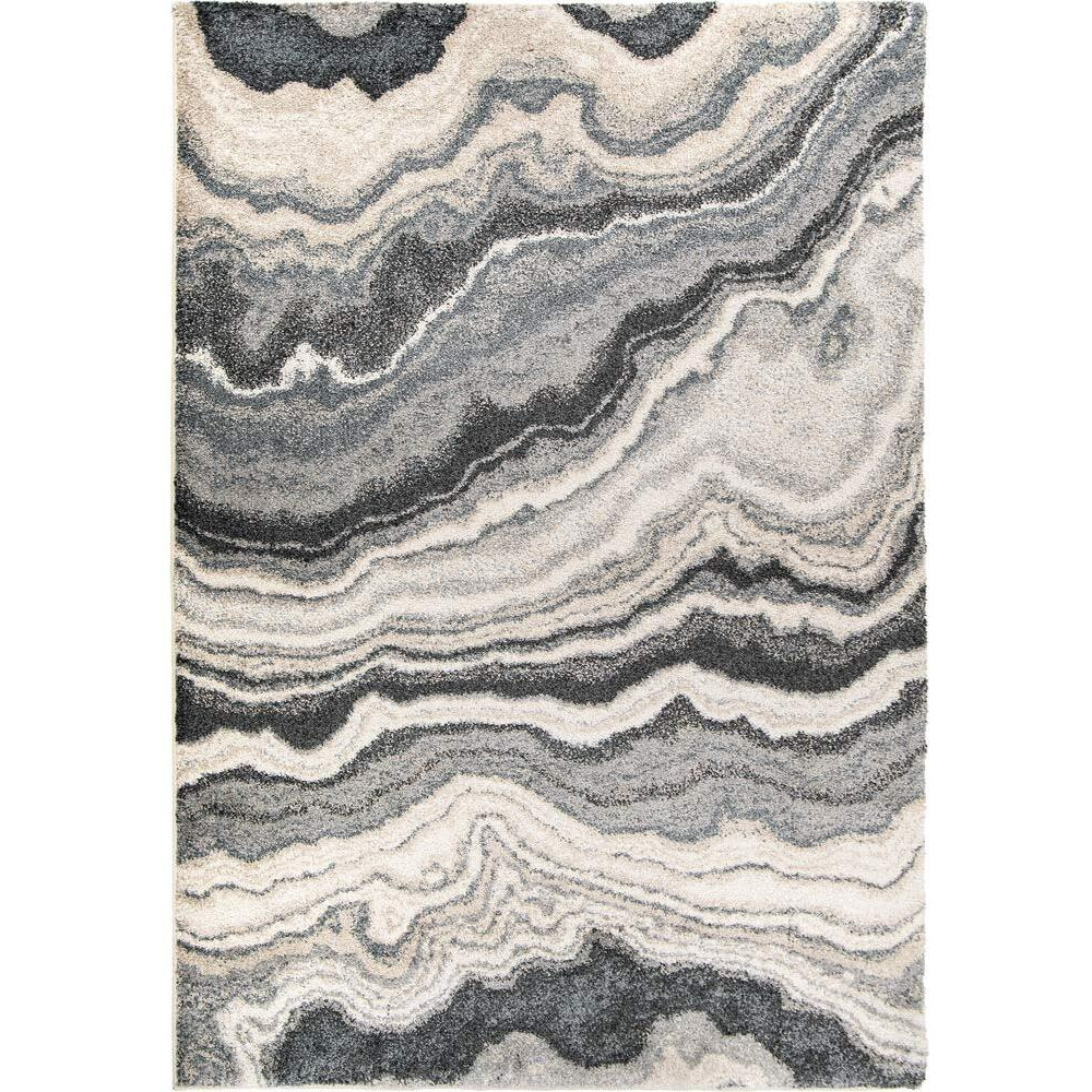 Orian Rugs Cascade - Taupe Inkwell 7'10  X 10'10