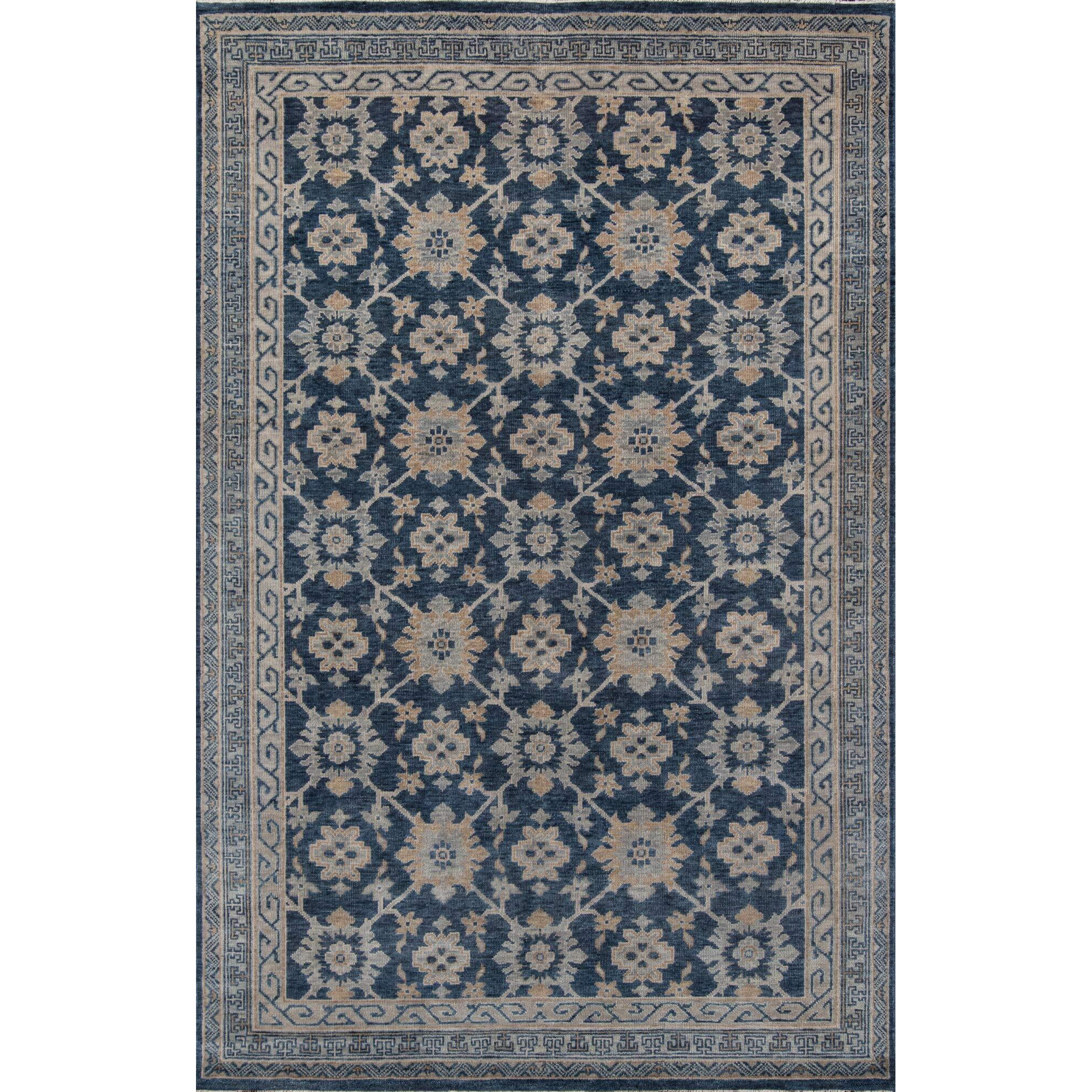 Momeni Banaras Area Rug, 5'6  X 8'6 , Blue