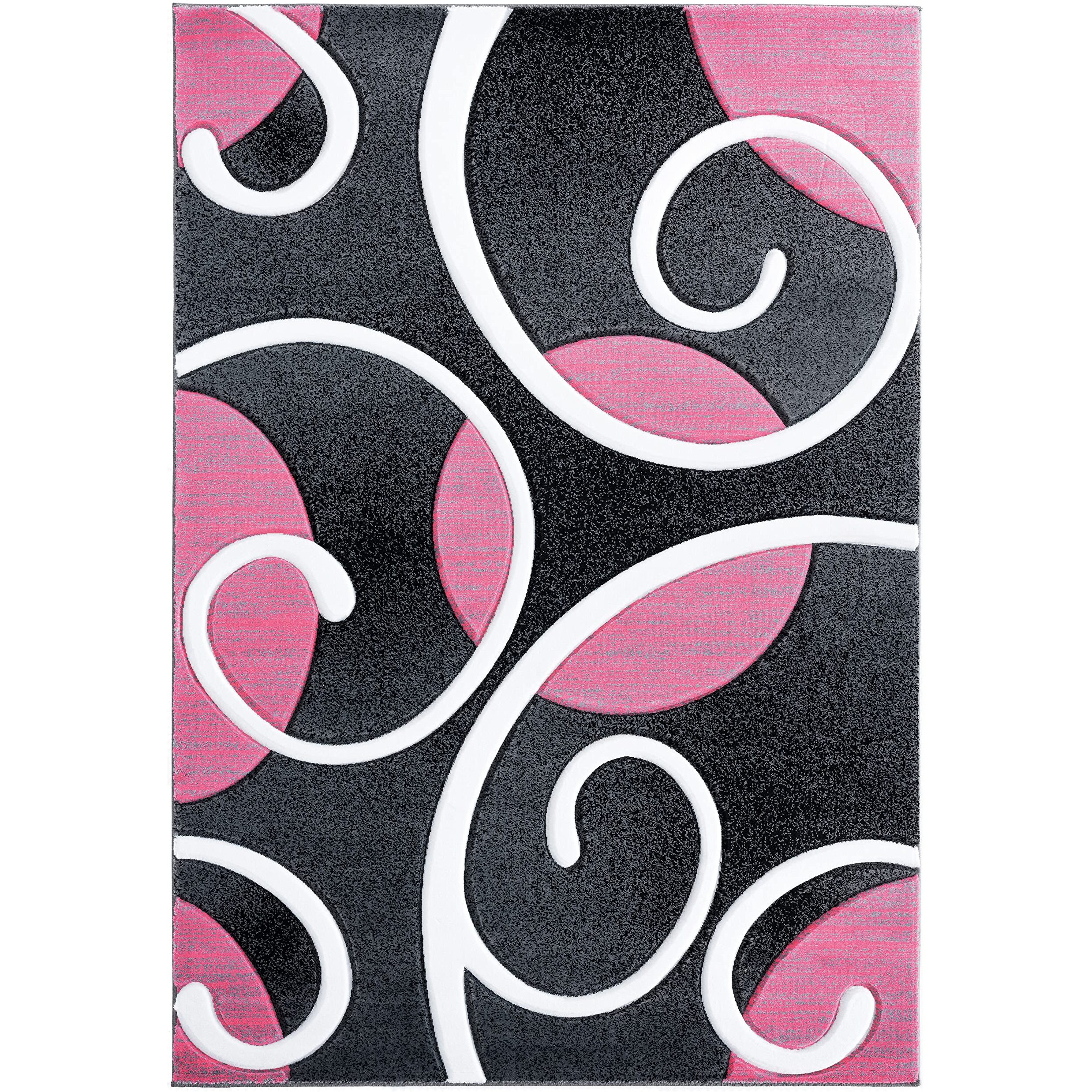 United Weavers of America Bristol Riley Pink Mat Rug, 2'7  x 4'2