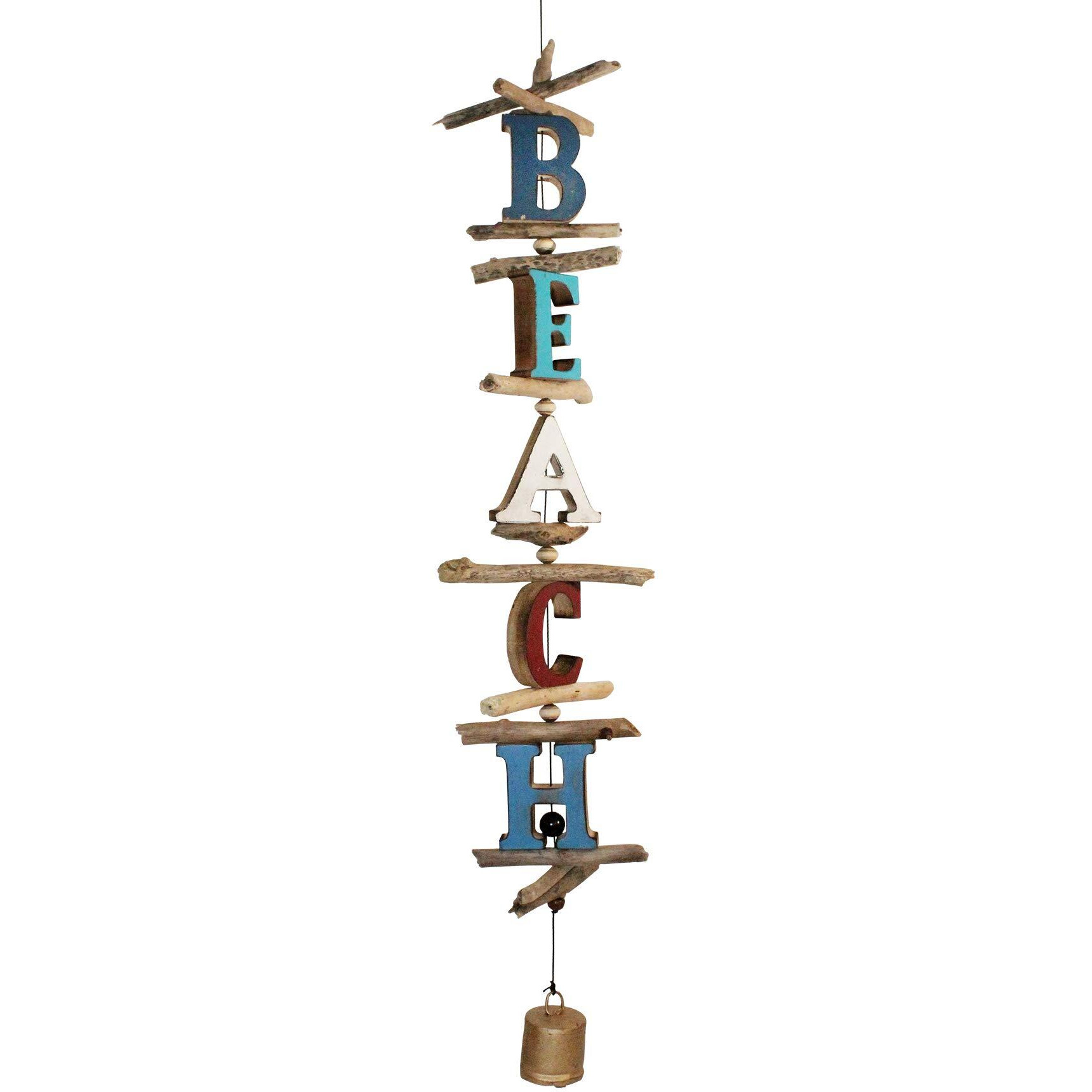 Beach Letters Long Cohasset Bell