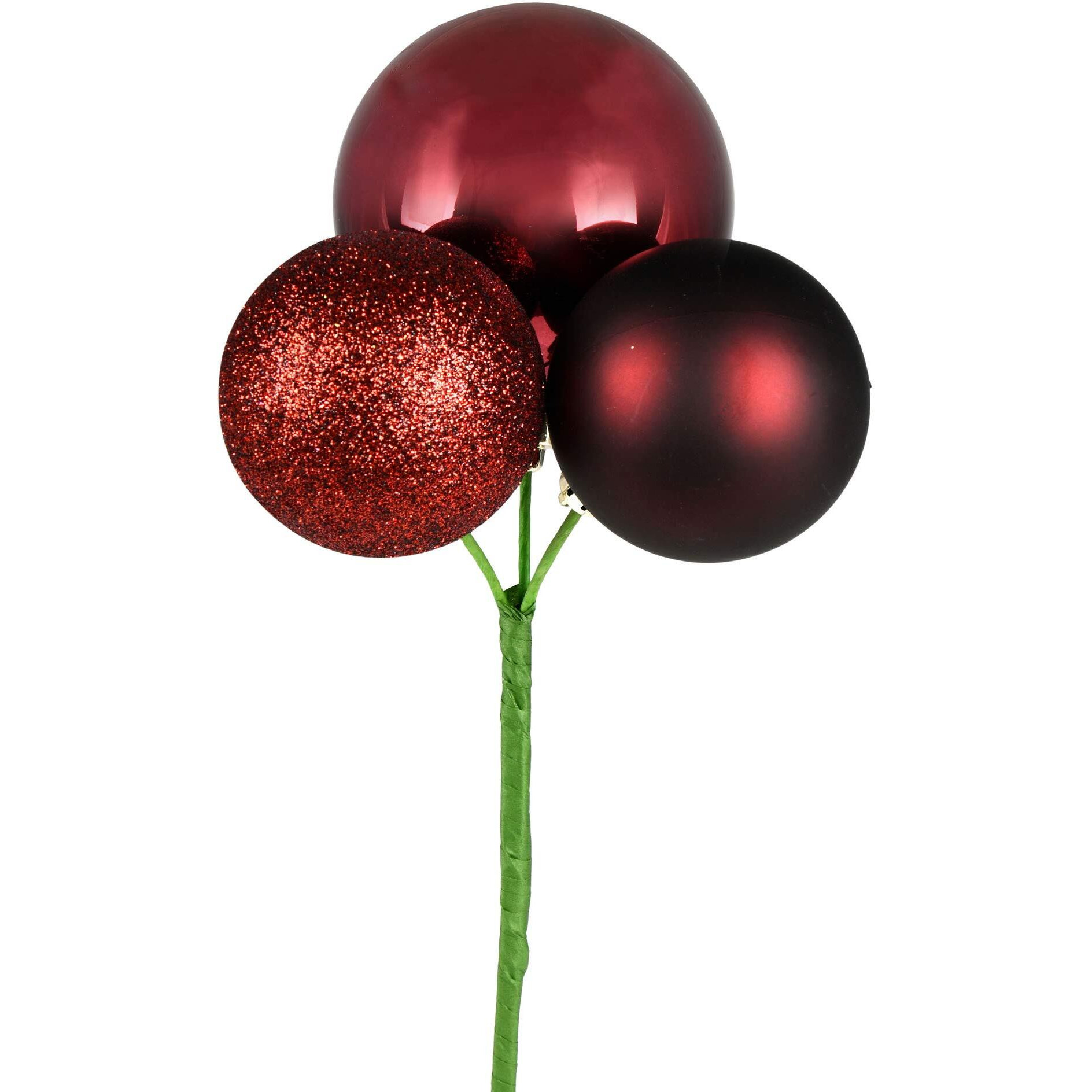 Vickerman Burgundy Ornament Pick