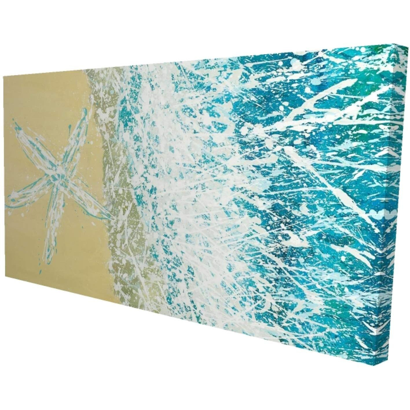 Begin Left Side Seastar - Print on Canvas Edition