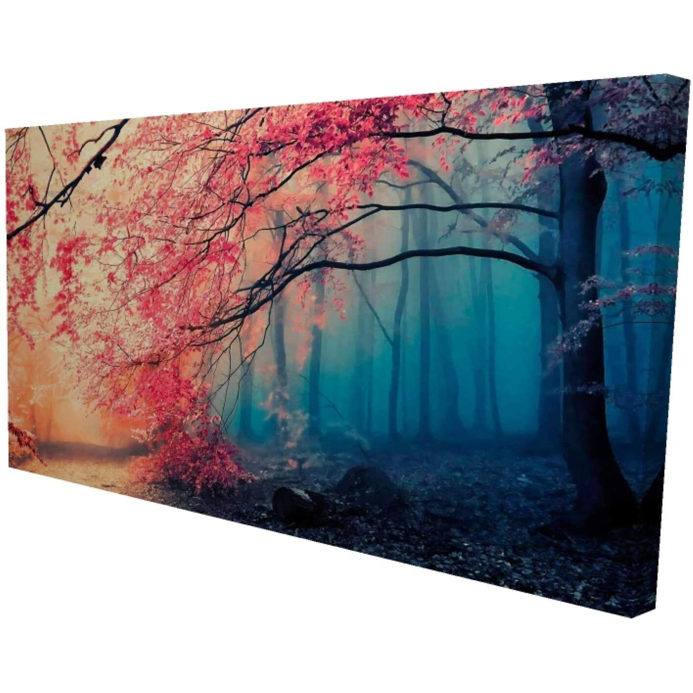 Begin Eerie Forest - Print on Canvas Edition