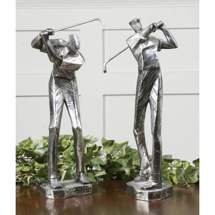 Uttermost 19675 7 in. W x 16 in. H x 3 in. D Practice Shot Set of 2