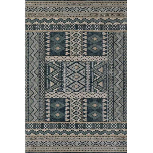 Momeni Genevieve Polyester Area Rug, Blue, 7'9  X 9'10