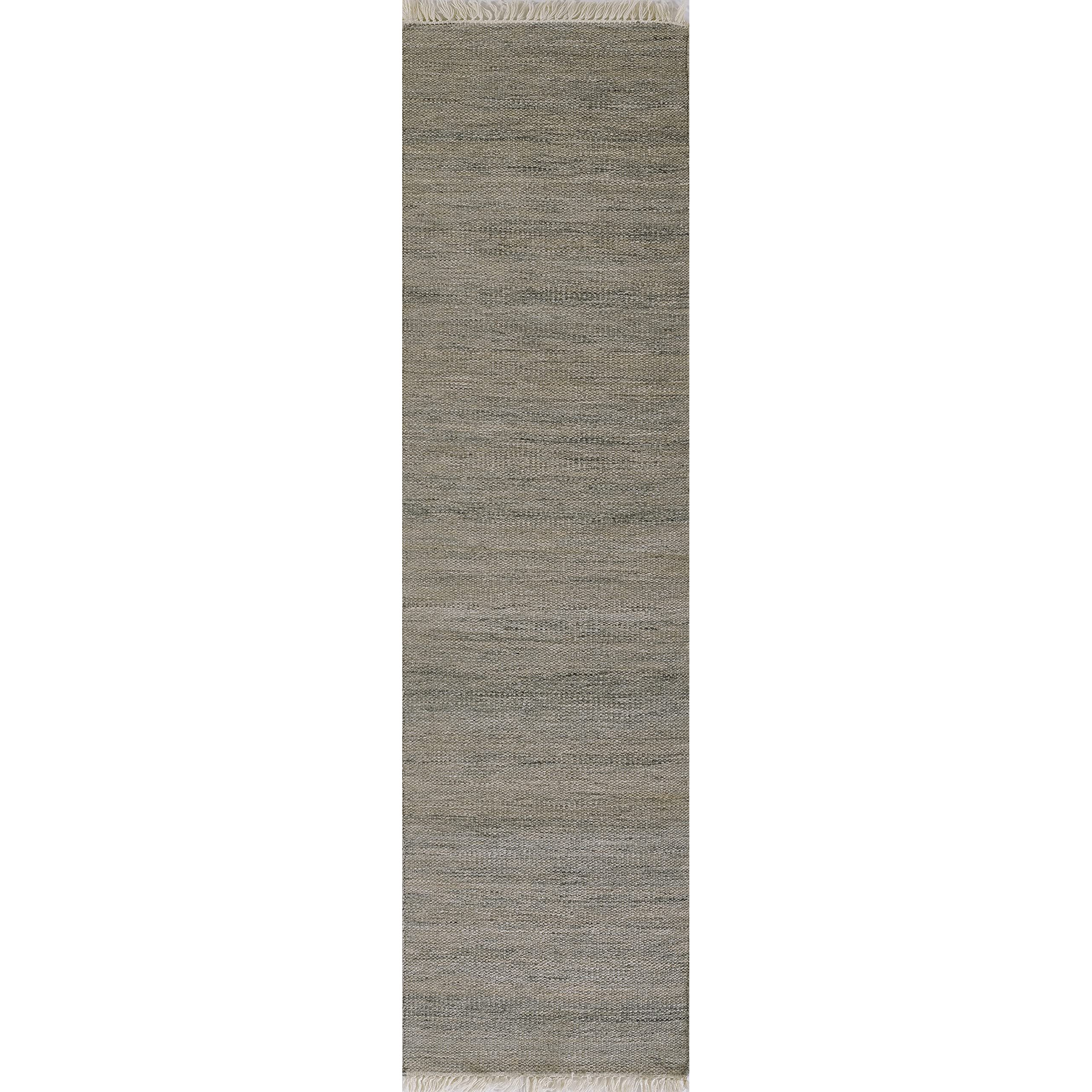 Momeni Cove Recycled P.E.T Area Rug, Grey, 2'3  X 8' Runner