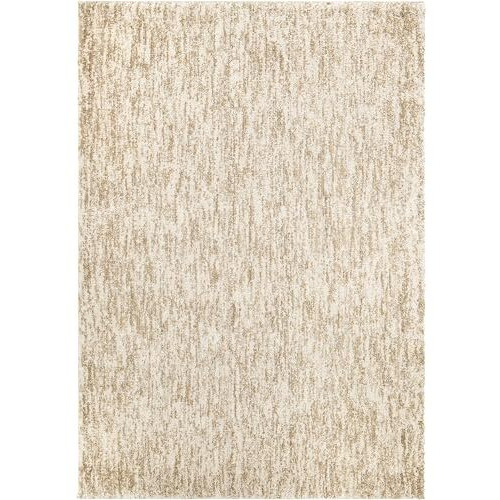 Next Generation Solid Indoor Area Rug - 6'7  x 9'8  Off White, Transitional Solid Design, Stain-Resistant, Easy to Clean, Durable Rug for Living Room, or Bedroom Home Decor