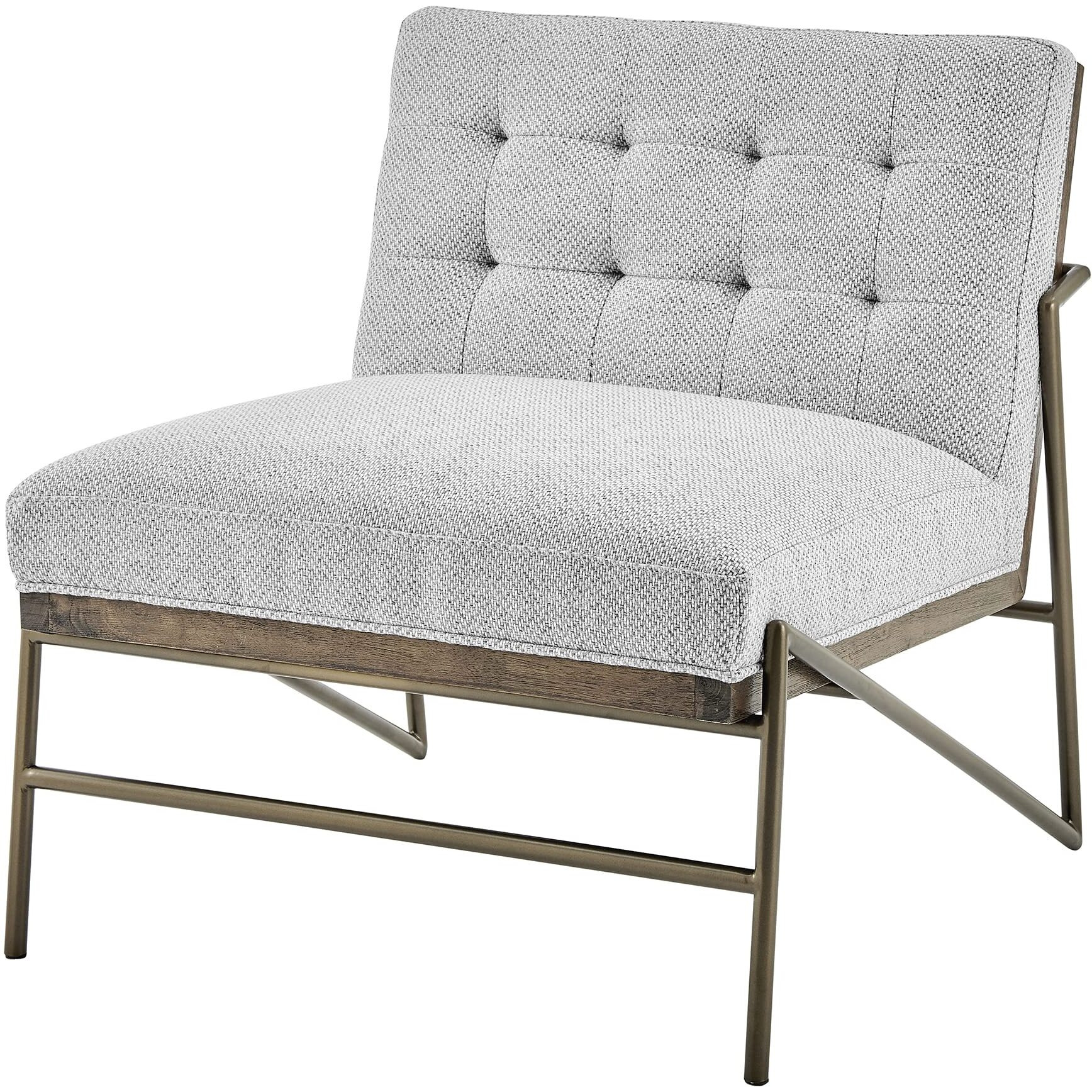 npd furniture and more Marlo Fabric, Cardiff Gray Accent Chair