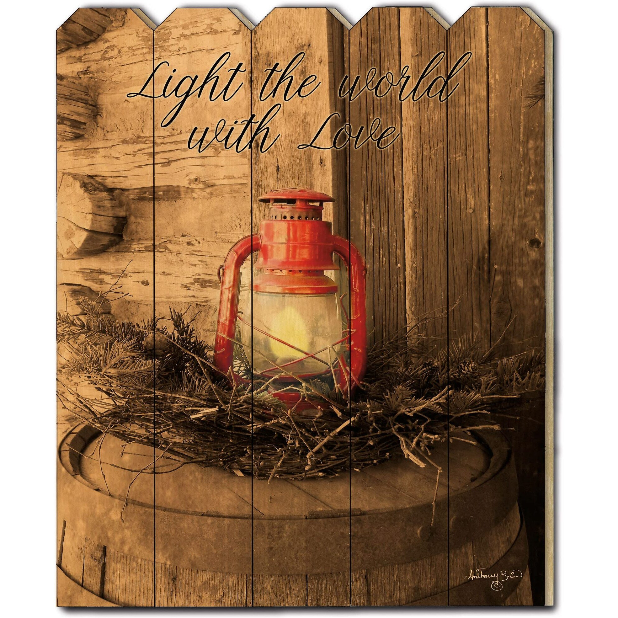 Light The World Unframed Print Wall Art