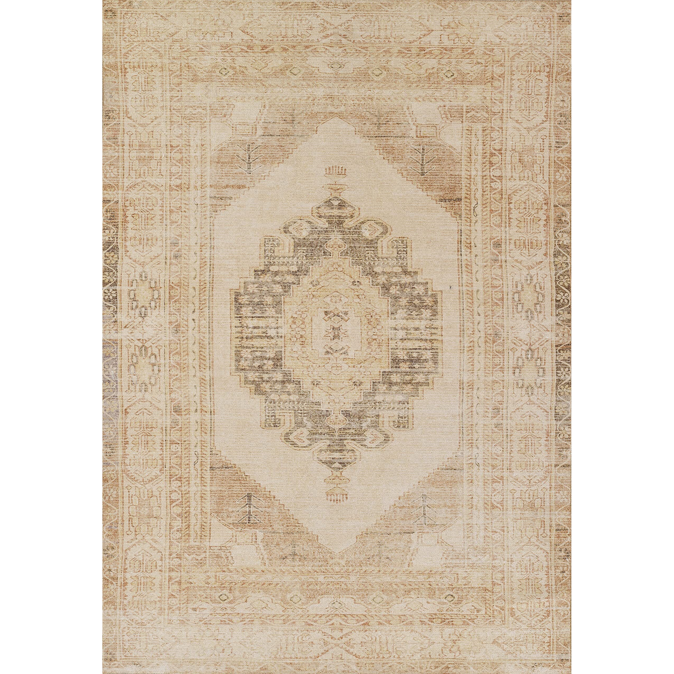 Momeni Chandler Medallion Area Rug, 2'3  X 7'6  Runner, Beige