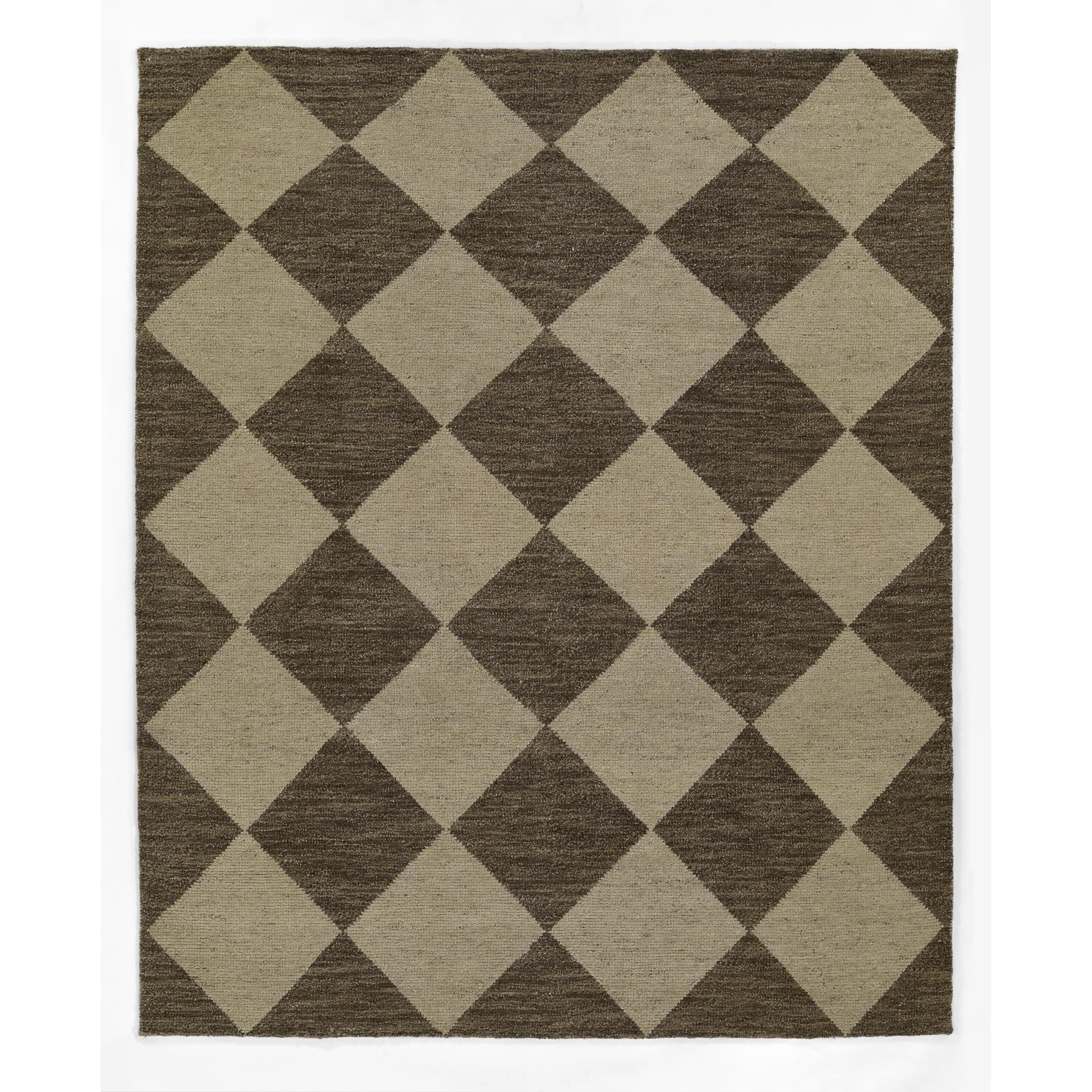 Momeni Willow Collection Indoor and Outdoor Brown Area Rug, 6'3  x 9'0  Sized Mat for Living Room, Bedroom, Hallways, and Home Office