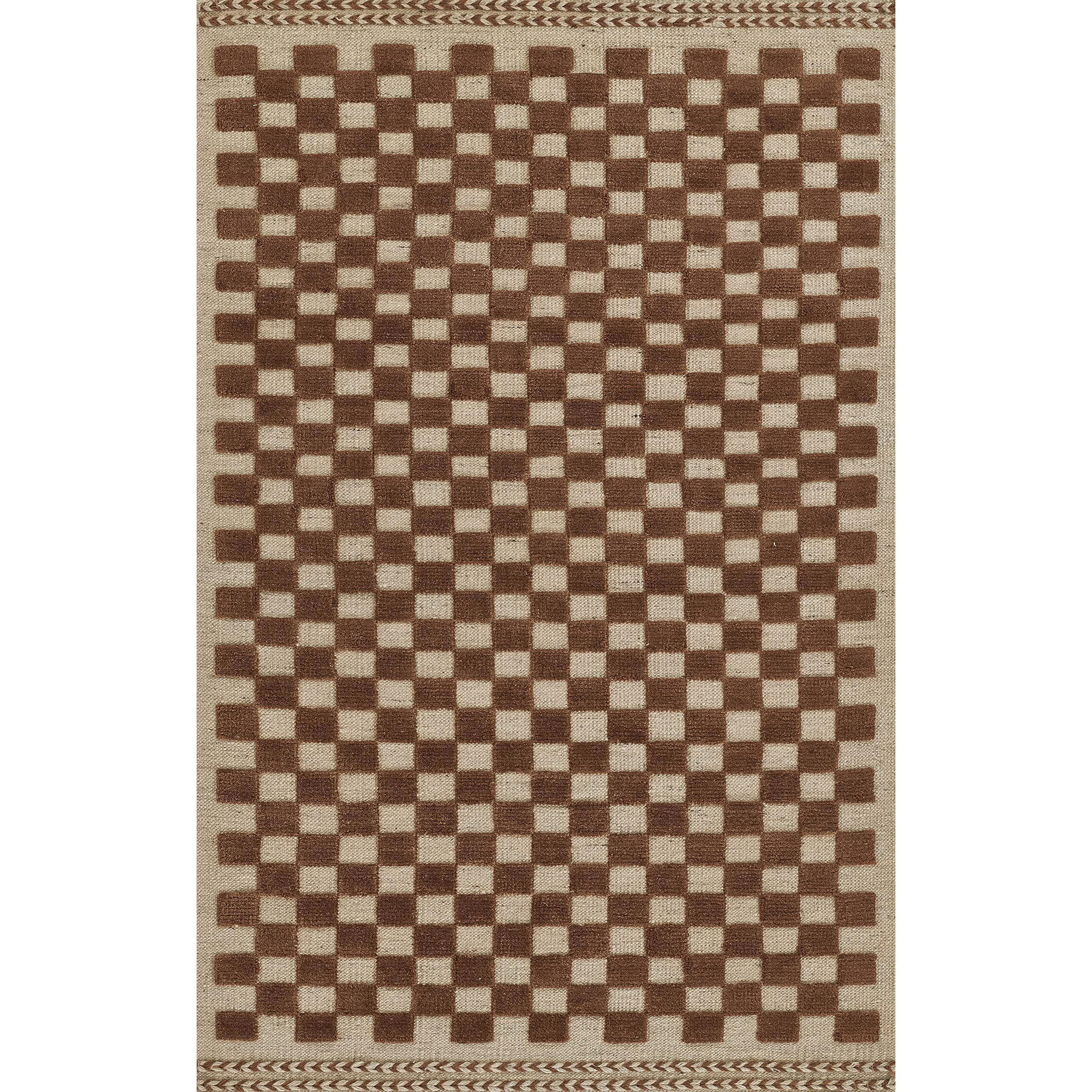 Momeni Willow Collection Indoor Brown Area Runner Rug, 2'6  x 8'0  Sized Mat for Living Room, Bedroom, Hallways, and Home Office