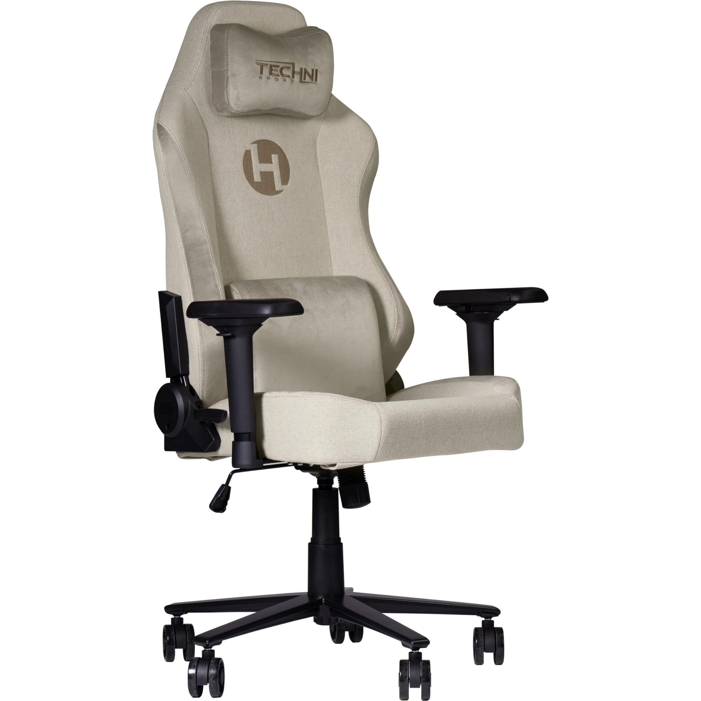 Techni Sport TSF65C Fabric Gaming Chair (Beige)