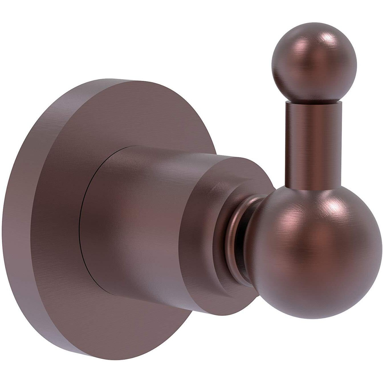 Allied Brass AP-20 Astor Place Collection Robe Hook, Antique Copper