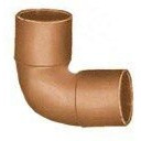 Mueller Streamline 2 in. Sweat x 2 in. Dia. Sweat Copper 90 Degree Elbow