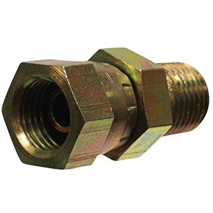 Apache Steel Hydraulic Adapter 3/8 in. Dia. x 1/2 in. Dia. 1 pk