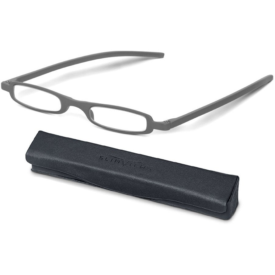 Slimviews Single Pack Compact Reading Glass in Slate +2.5