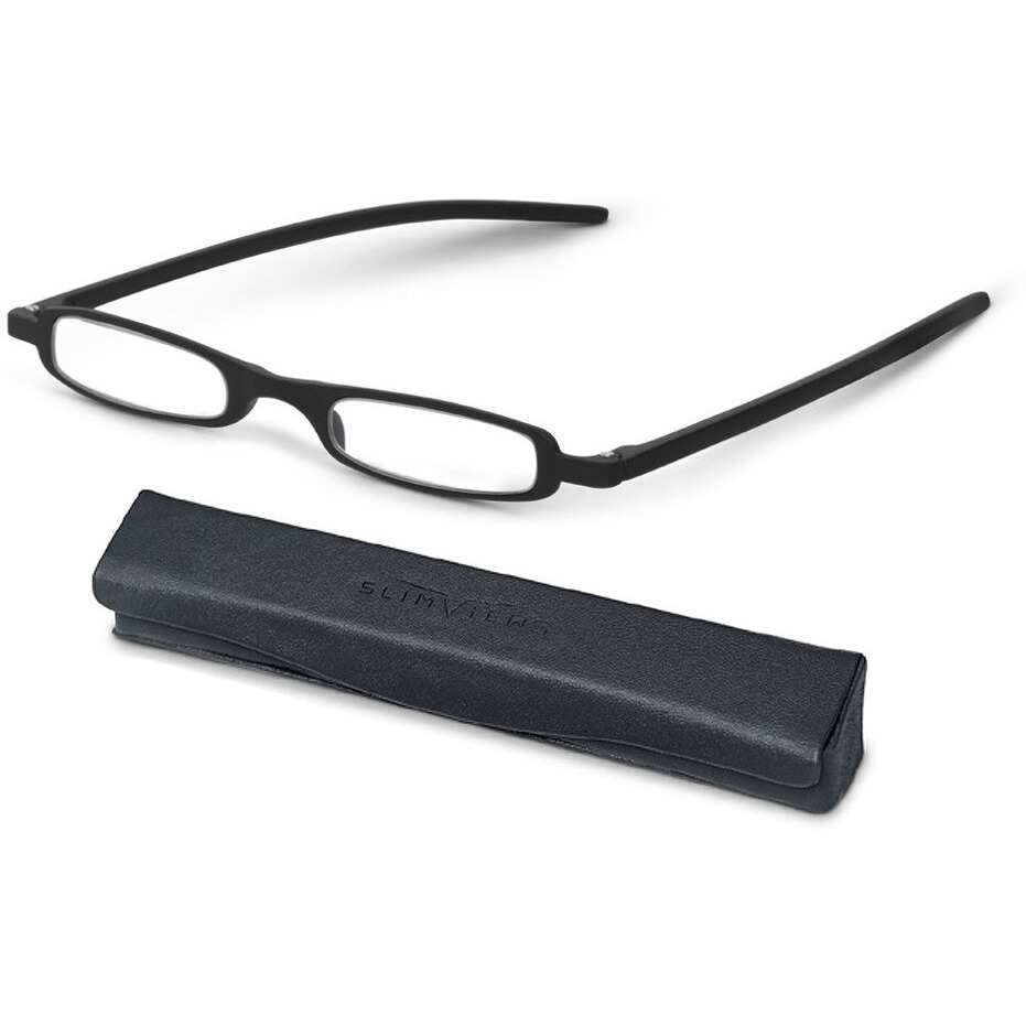 Slimviews Single Pack Compact Reading Glass in Onyx +2.25